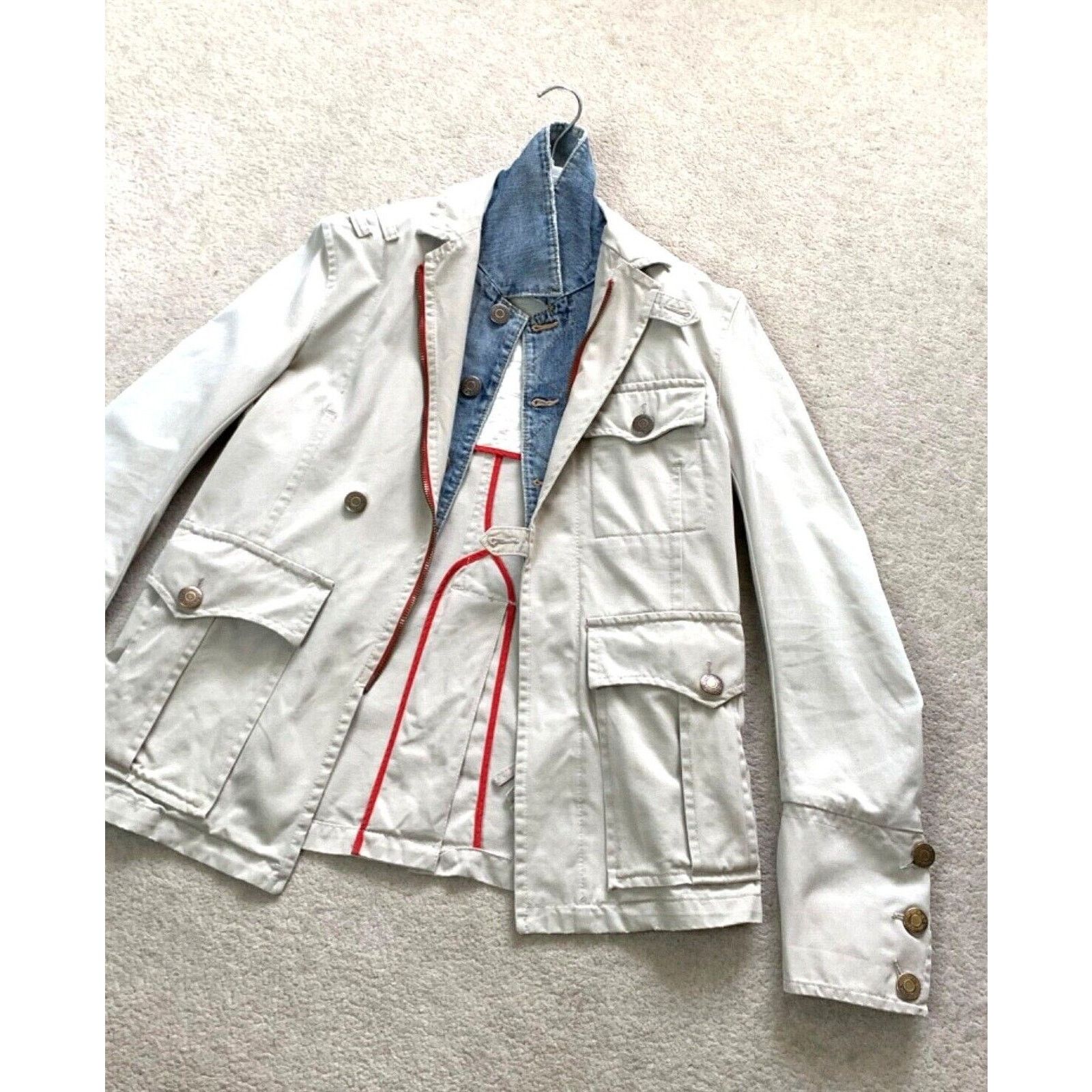 Designer × Dsquared2 Men's DSQUARED2 Coat Jacket Heavyweight SZ EU 50 UK 40 M - L Size US M / EU 48-50 / 2 - 3 Thumbnail