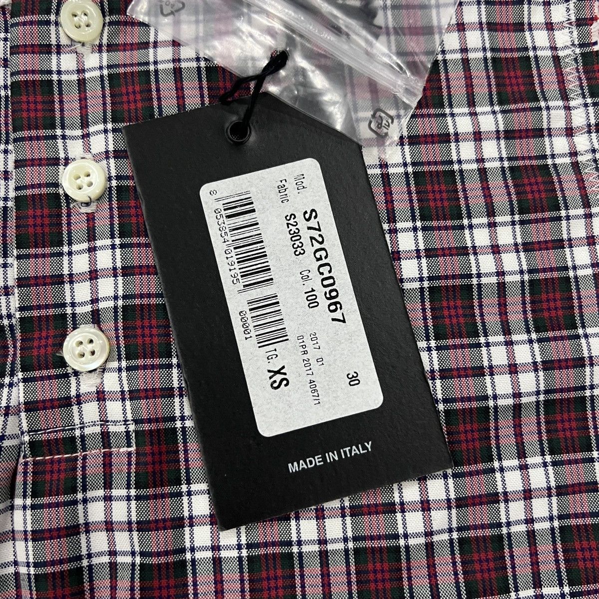 Dsquared2 Dsquared2 D2 Patchwork Plaid Polo Shirt Size XS / US 0-2 / IT 36-38 - 11 Thumbnail