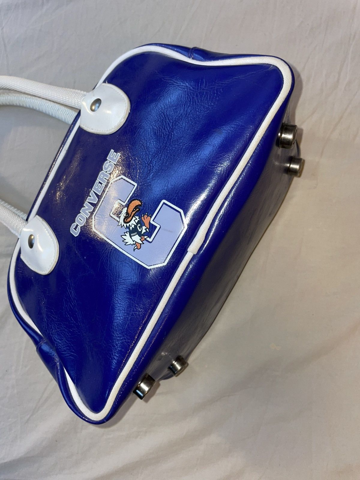 Converse Rare Vintage Converse Varsity Bag| 100% PVC| 2000s Y2K Style Size ONE SIZE - 6 Thumbnail
