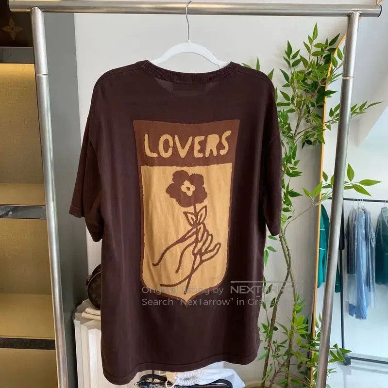 Louis Vuitton Louis Vuitton Brown Cotton Men's T. Size US XL / EU 56 / 4 - 2 Thumbnail