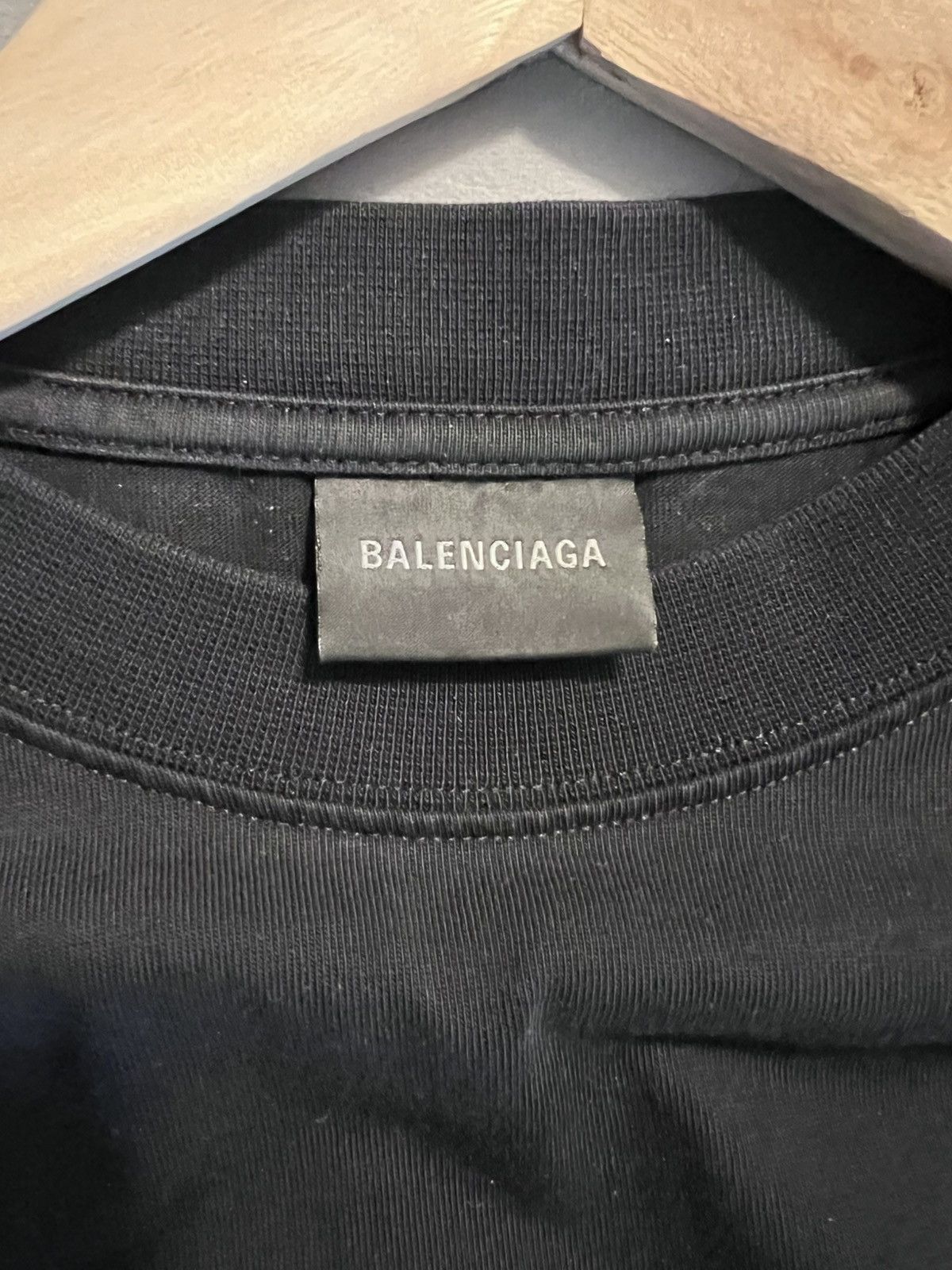 Balenciaga Black on Black College Paris Size US L / EU 52-54 / 3 - 4 Thumbnail