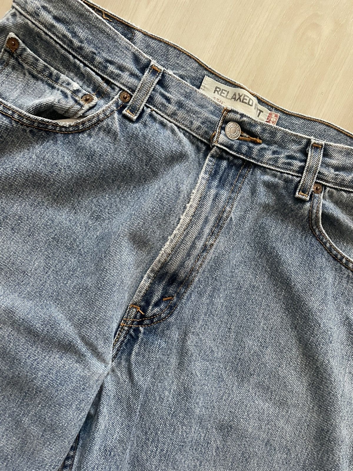 Levi's VTG Levis 550 Red Tab Relaxed Fit Tagged 36x32 Fits 36x31 Size US 36 / EU 52 - 3 Thumbnail