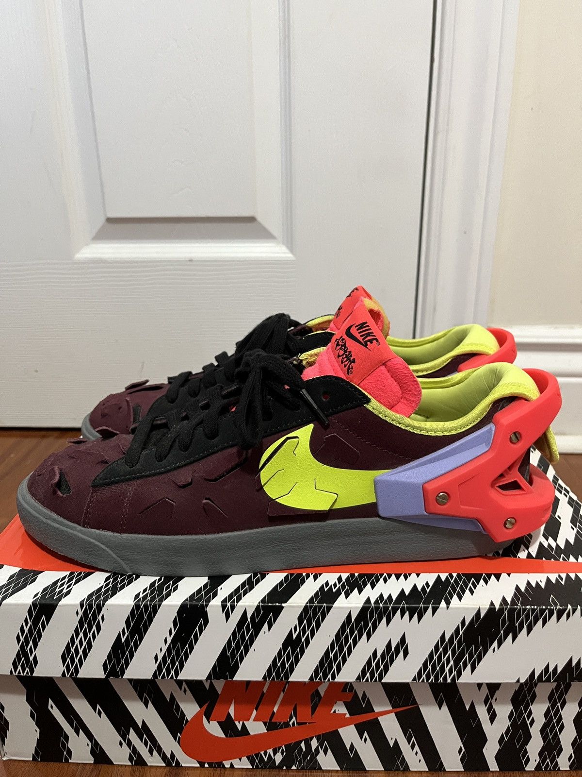 Acronym × Nike Blazer Low / Acrnm Size US 9 / EU 42 - 4 Thumbnail