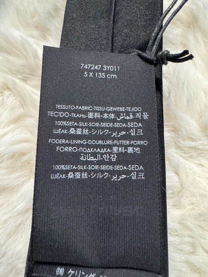 Saint Laurent Paris Saint laurent paris 24 New Silk Tie 2506-Nextarrow Size ONE SIZE - 5 Thumbnail