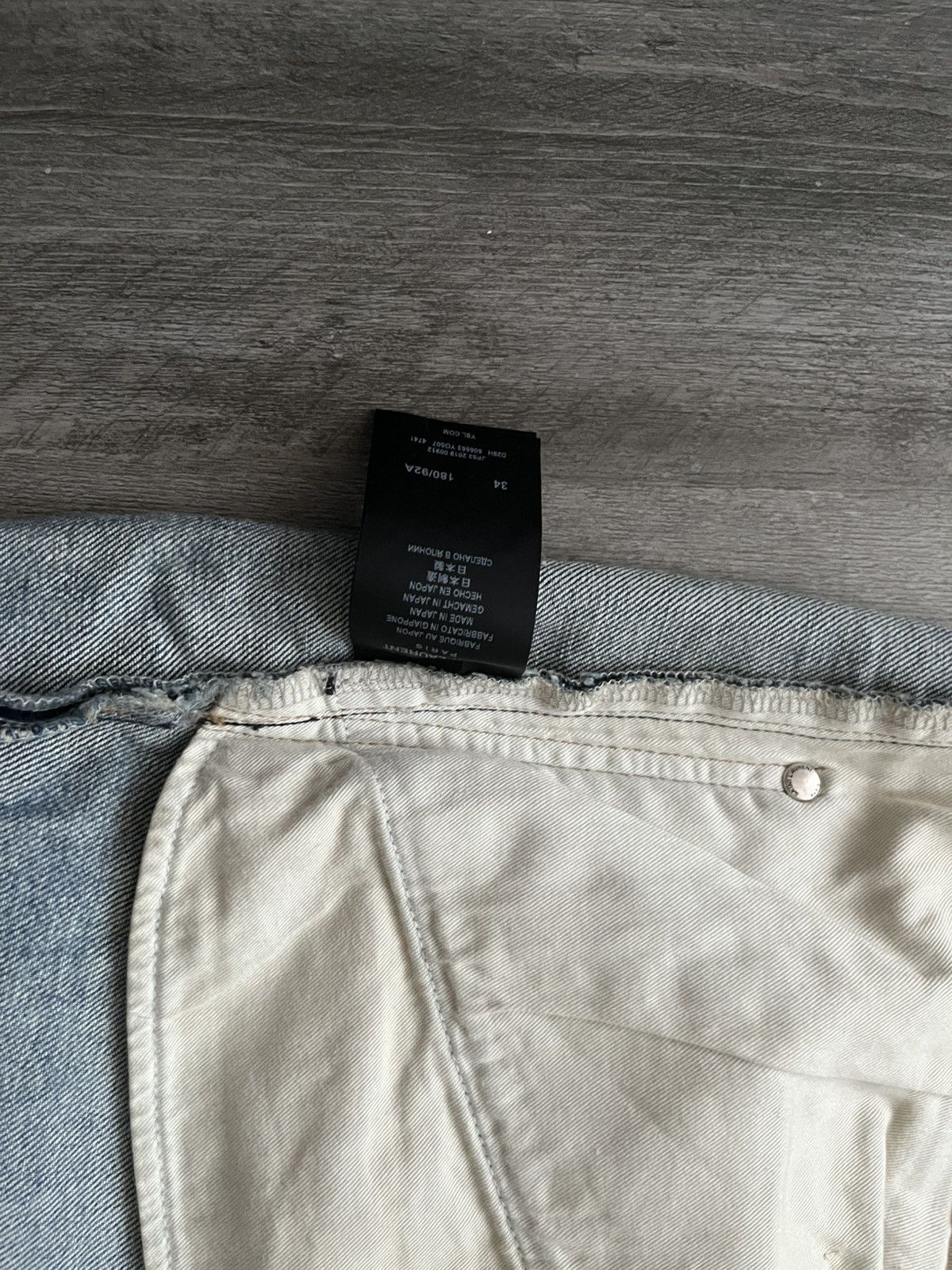 Saint Laurent Paris Saint laurent destroy jeans Size US 34 / EU 50 - 8 Thumbnail