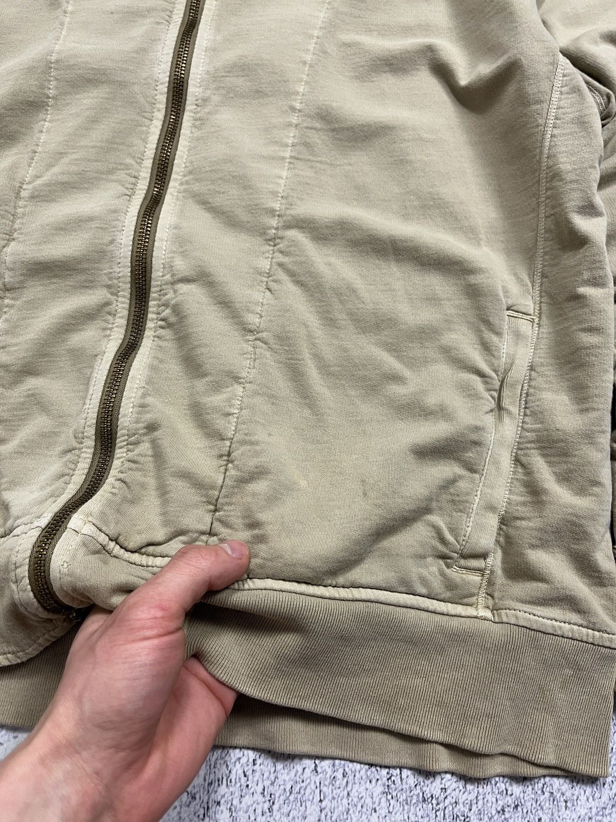 Denim & Supply Ralph Lauren Vintage Polo Ralph Lauren Military Zip Hoodie Distressed Size US M / EU 48-50 / 2 - 7 Thumbnail