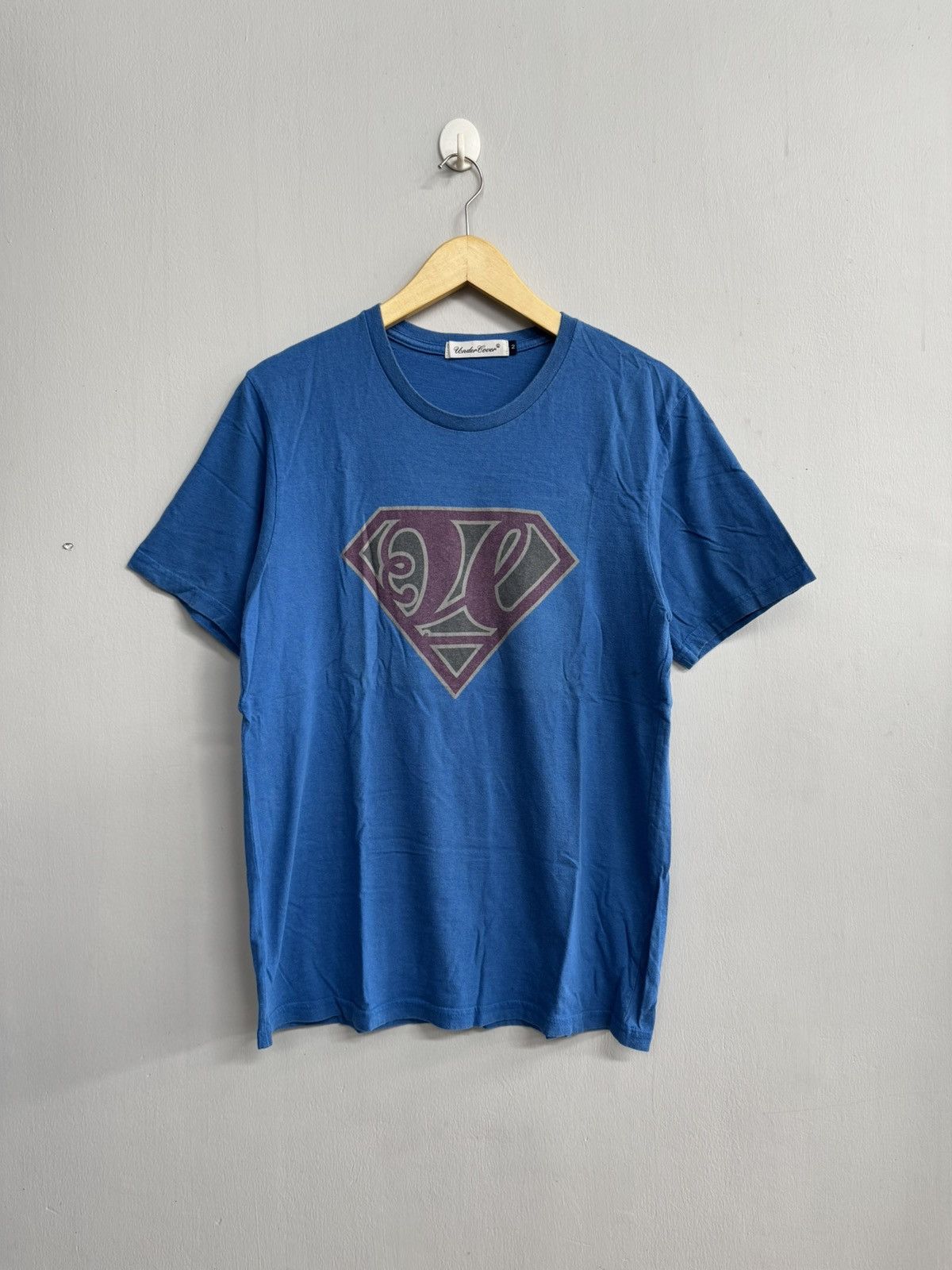 Undercover UNDERCOVER LIKE SUPERMAN LOGO T-SHIRT Size US M / EU 48-50 / 2 - 1 Thumbnail