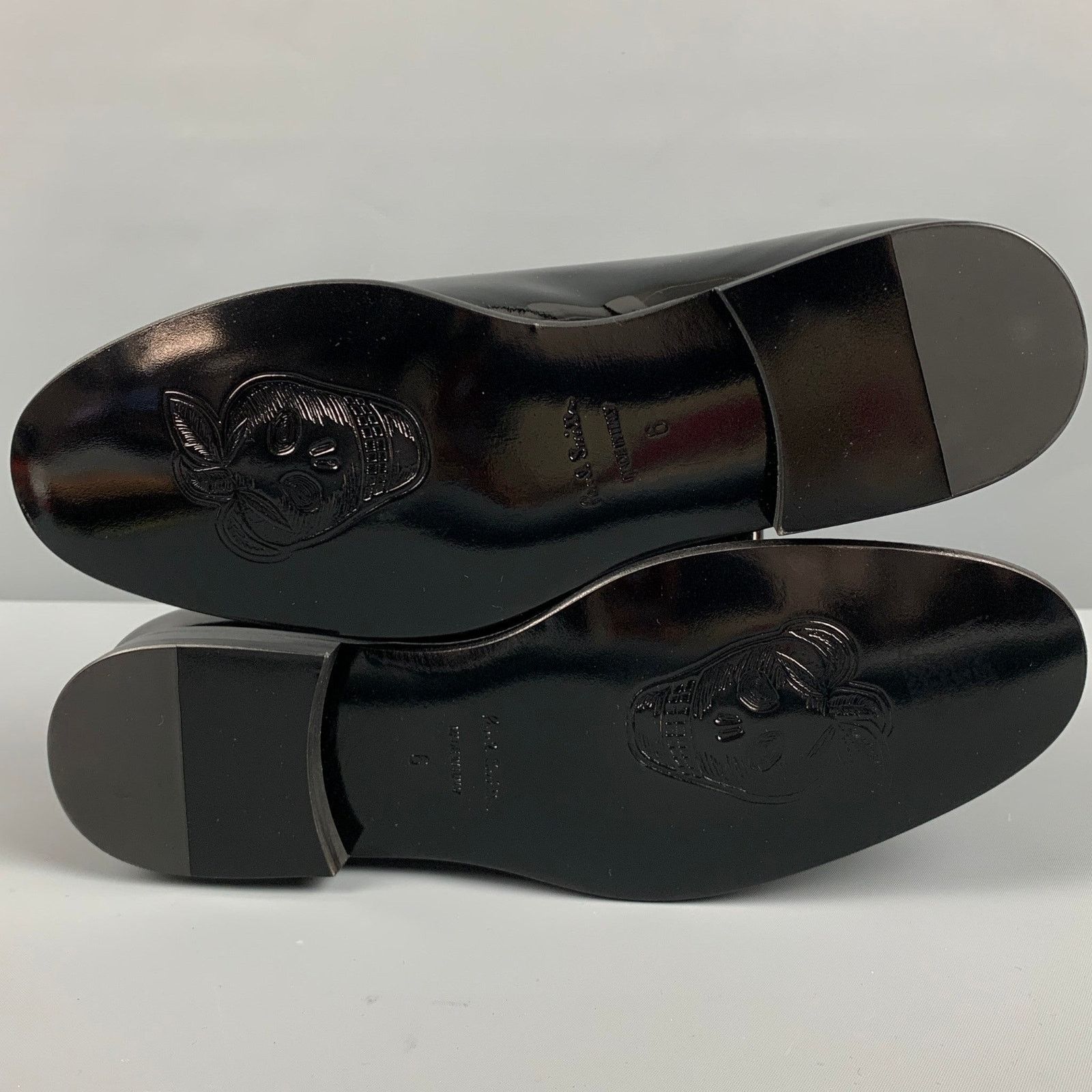 Paul Smith PAUL SMITH Size 7 Black Patent Leather Slip On Loafers Size US 7 / EU 40 - 6 Thumbnail