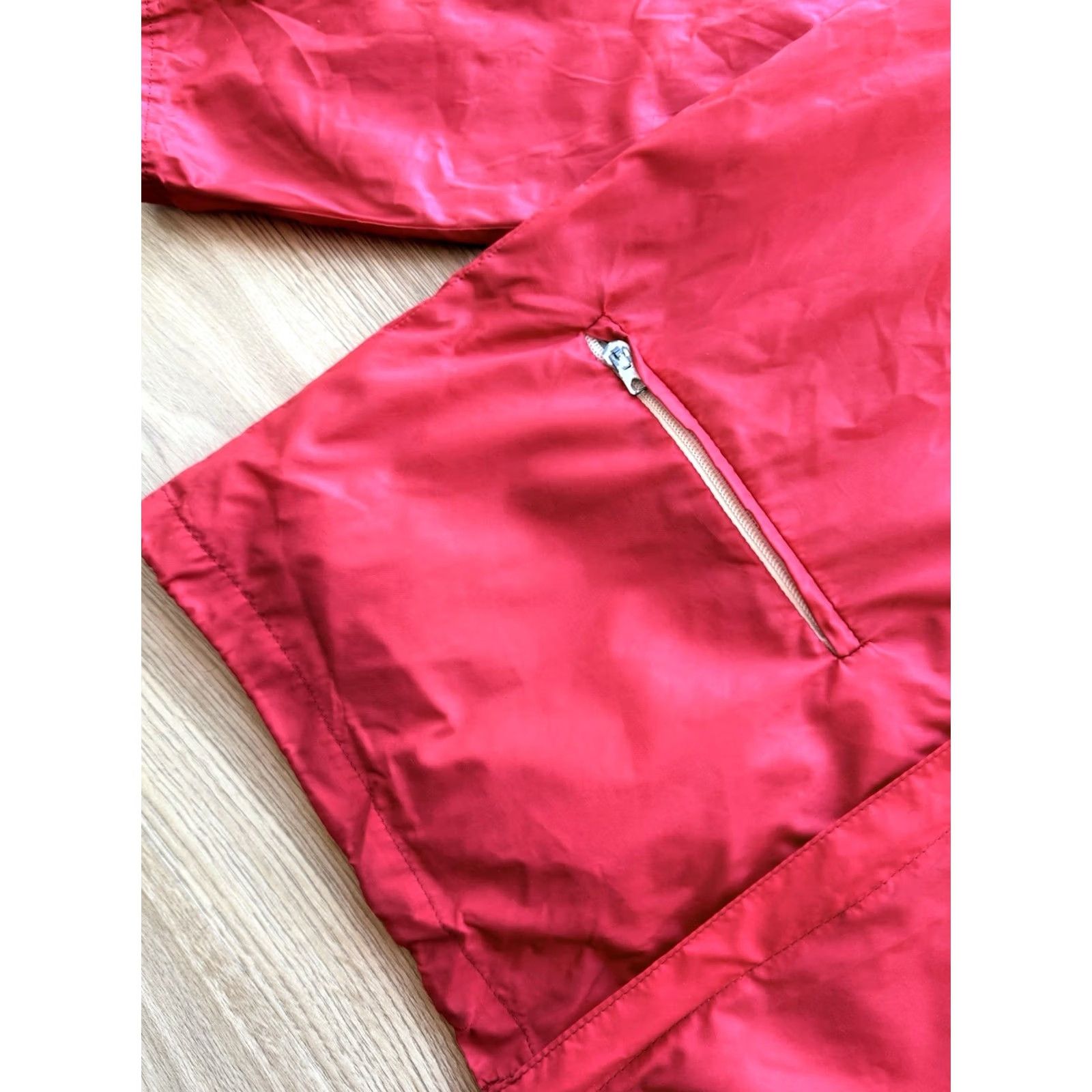 Adidas VINTAGE adidas VentexJacket Nylon Full Zip Men Red 80s 70s Retro Tunisian Made In Tunisia Sz L-XL Football Track Jacket Size US L / EU 52-54 / 3 - 6 Thumbnail