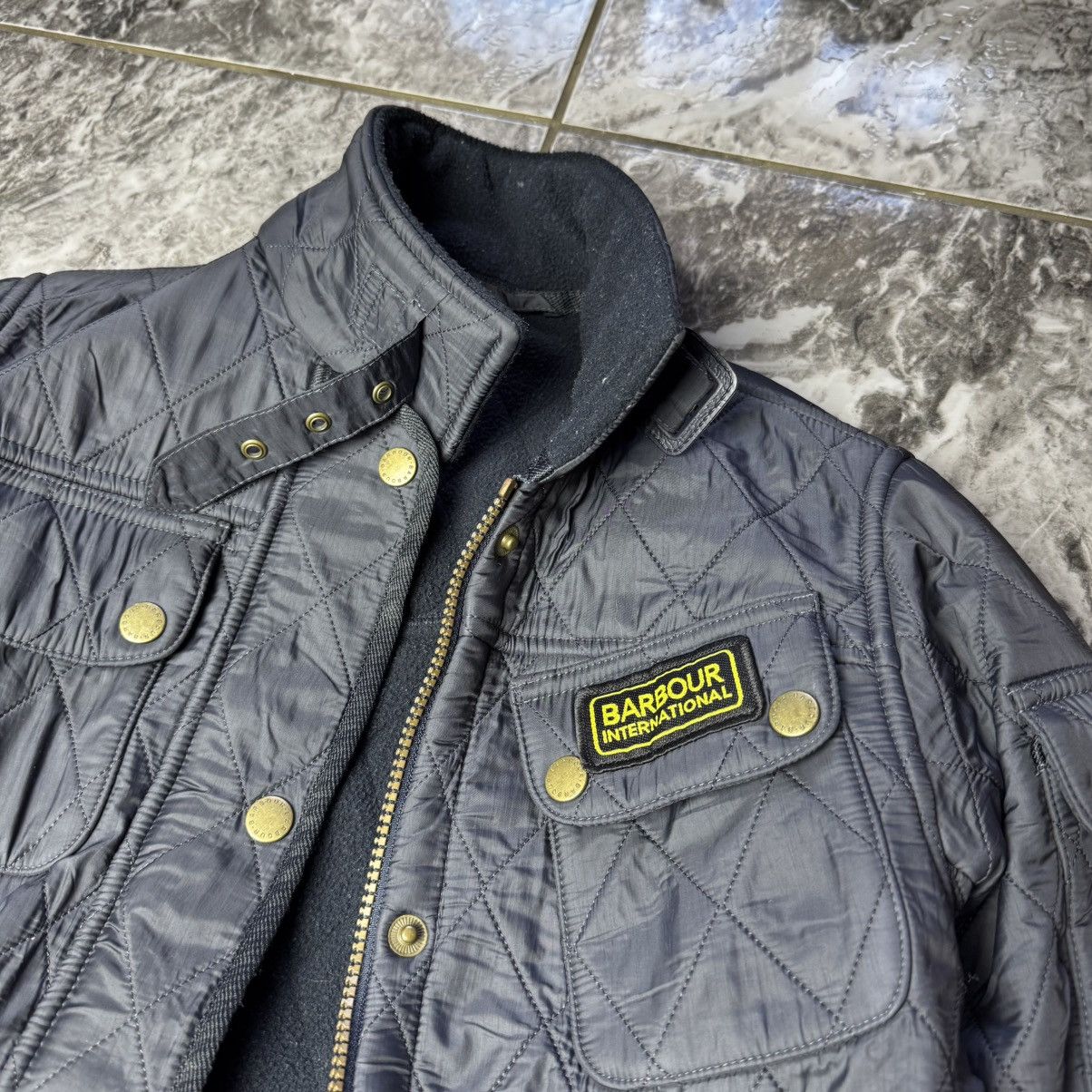 Barbour × Vintage Barbour International Polarquilt Jacket Size S / US 4 / IT 40 - 5 Thumbnail