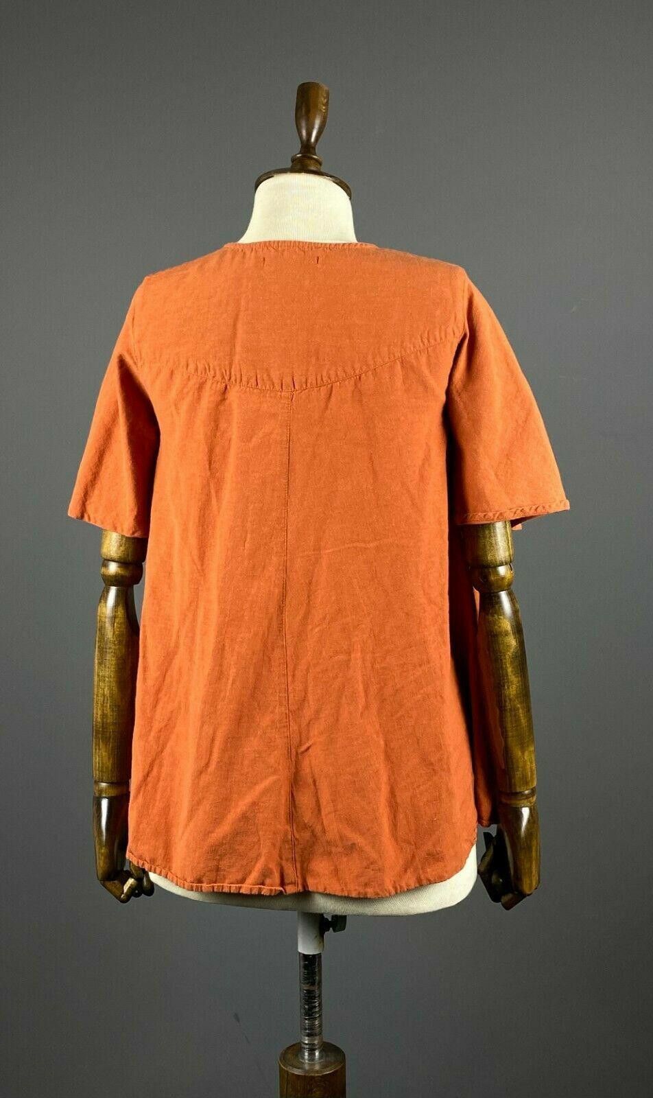 Designer Gudrun Sjöden Orange Button Up Cardigan Sweater Size S Size S / US 4 / IT 40 - 5 Thumbnail