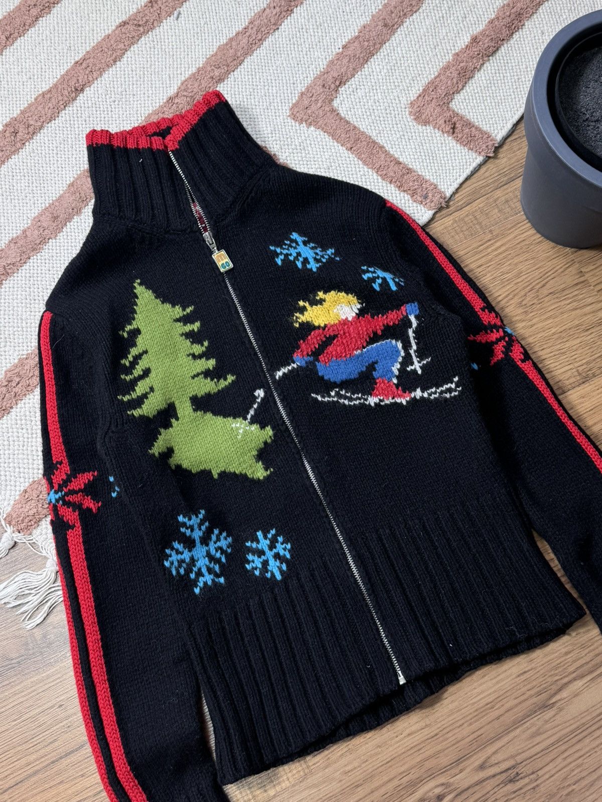 Miss Sixty VINTAGE MISS SIXTY 2000s KNITTED ZIP UP SWEATER Size S / US 4 / IT 40 - 3 Thumbnail