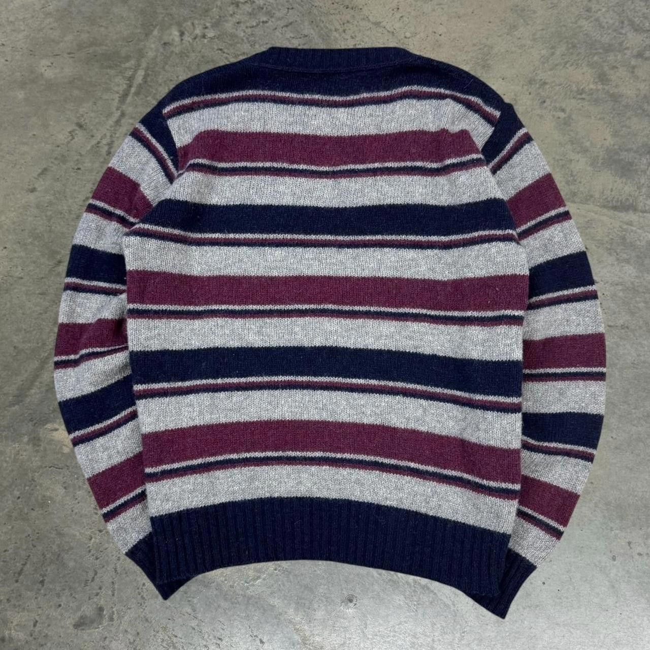 Vintage Vintage 70s Bar Harbor Knits Striped Knit Sweater Size US M / EU 48-50 / 2 - 3 Thumbnail