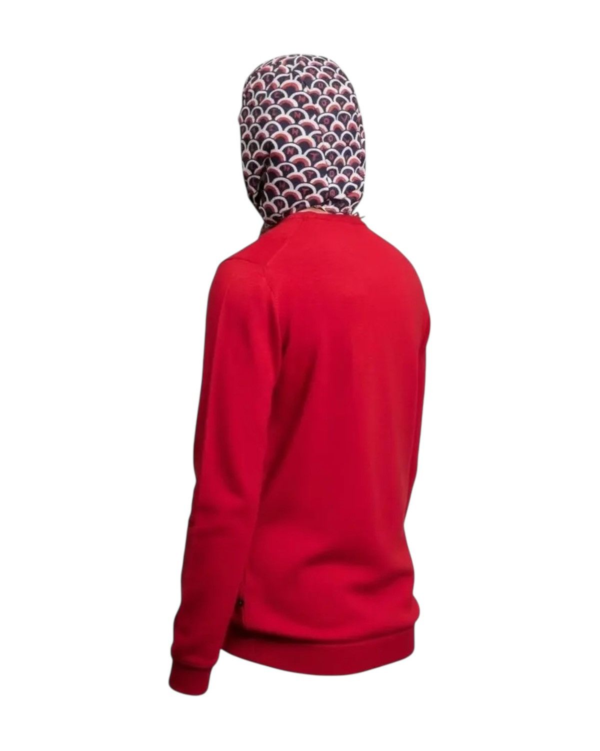 Valentino Valentino Headscarf in Red & Blue Size ONE SIZE - 4 Thumbnail