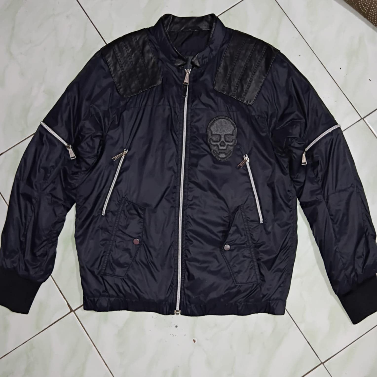 Philipp Plein bomber jacket Philipp plein Skull blonde Size US S / EU 44-46 / 1 - 1 Thumbnail