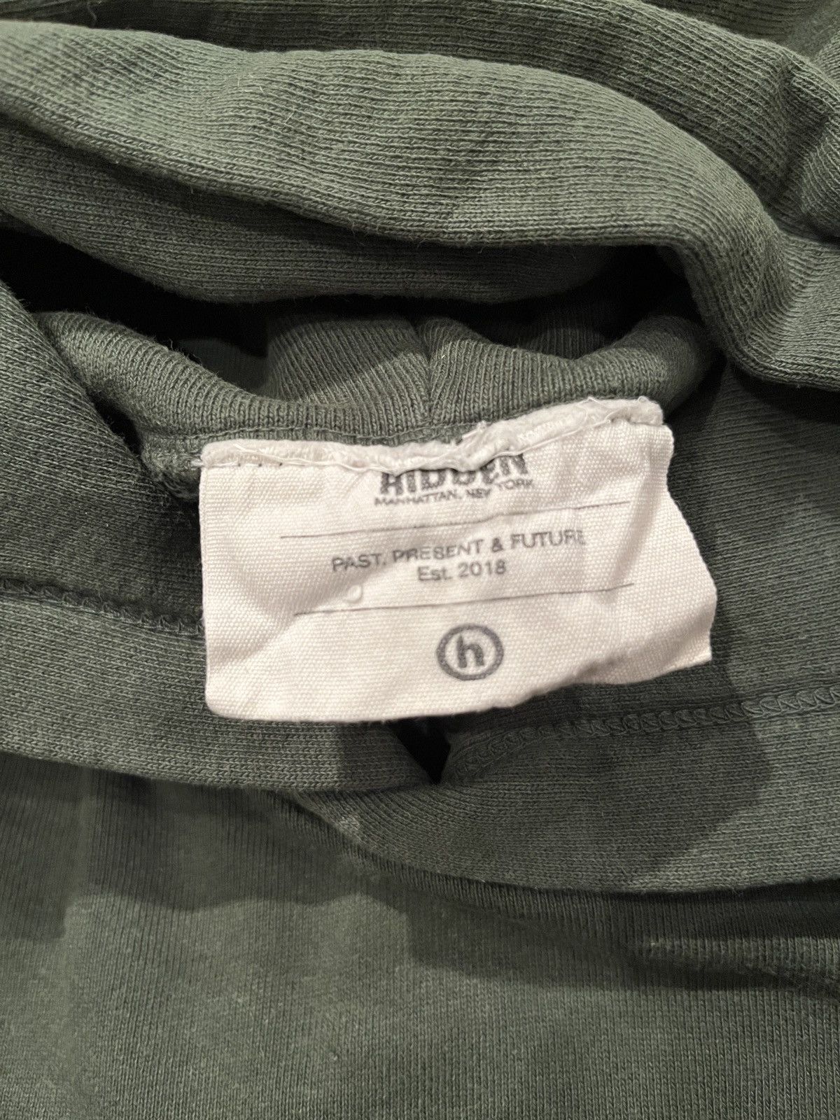 HIDDEN HiddenNy Hoodie Green Sweatshirt Size US L / EU 52-54 / 3 - 5 Thumbnail
