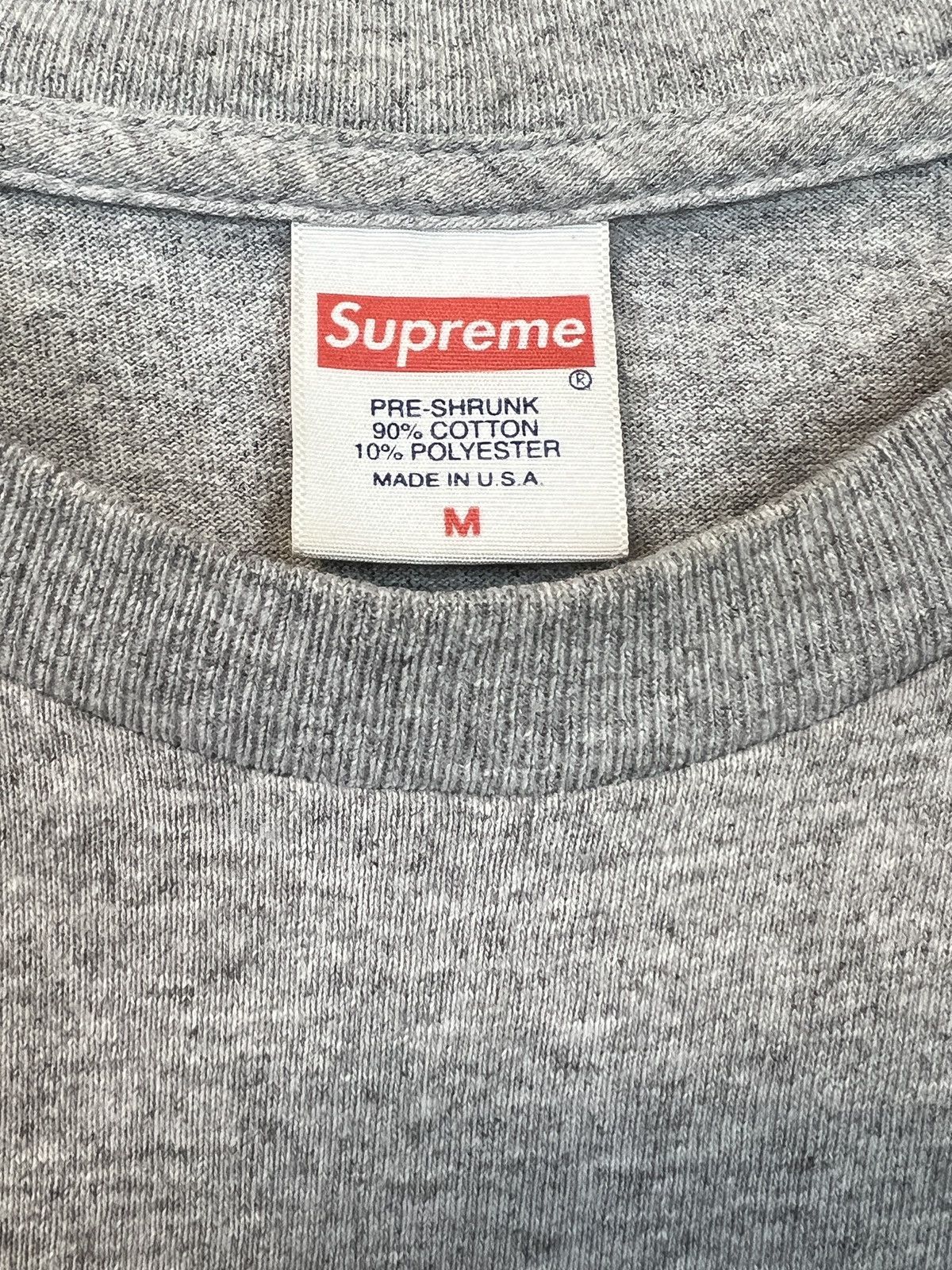 Vintage Supreme Know Your Rights Tee Grey Size M Size US M / EU 48-50 / 2 - 3 Thumbnail