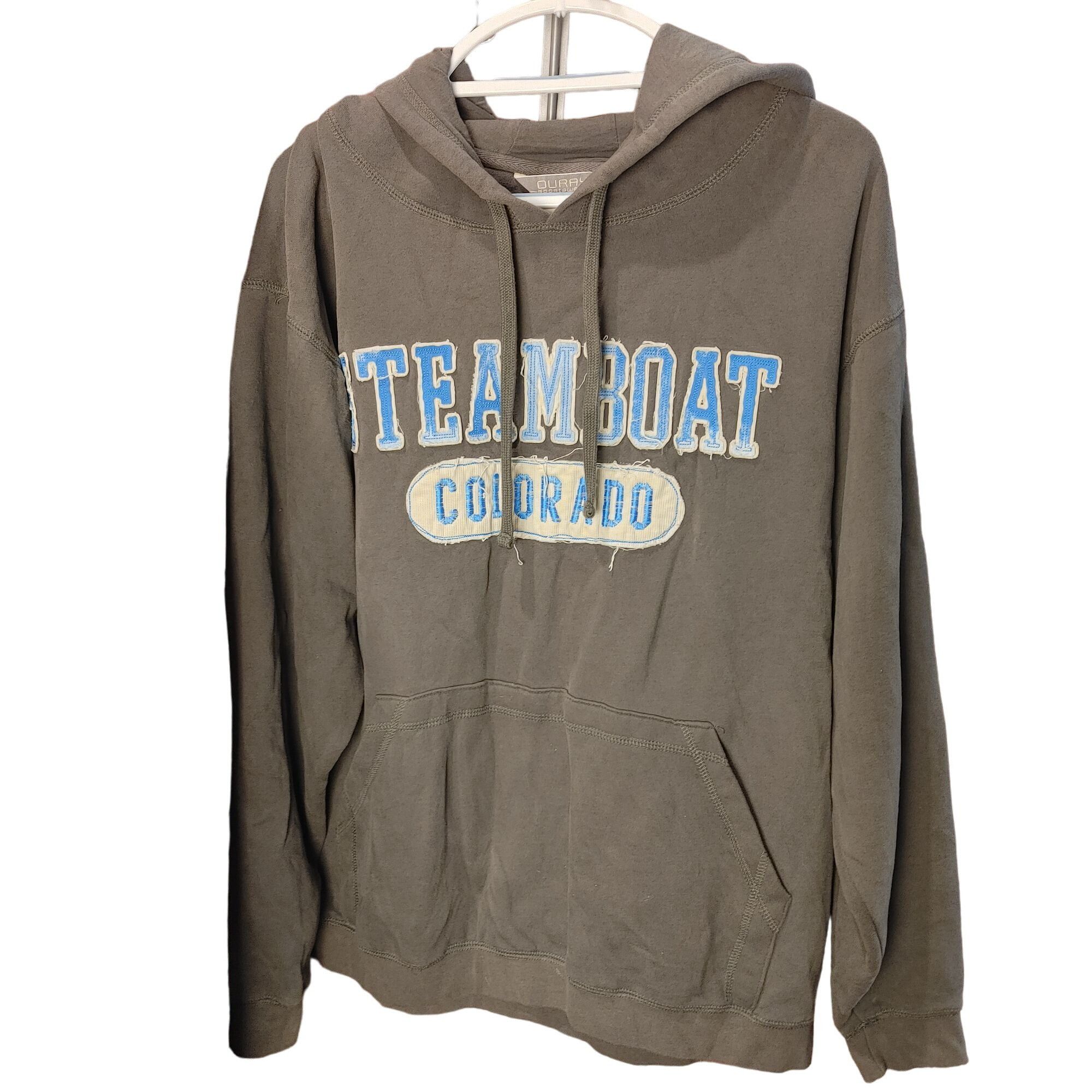 Other Men's Ouray "Colorado" Sportswear Pullover Gray/Brown Hoodie Size US L / EU 52-54 / 3 - 1 Thumbnail