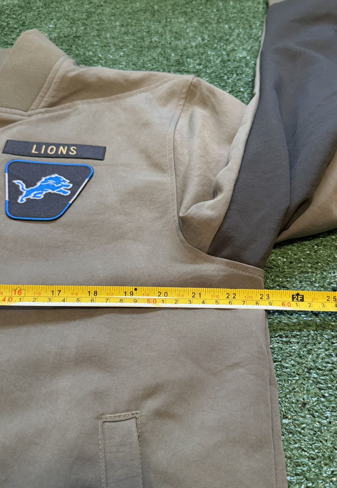 Nike Detroit Lions Nike NFL Salute to Service Full Zip Bomber Size US M / EU 48-50 / 2 - 6 Thumbnail