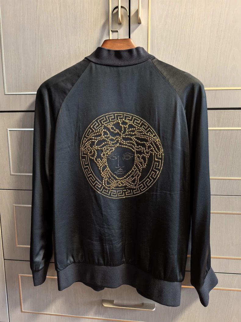 Other Versace Black coat Size US XL / EU 56 / 4 - 2 Thumbnail