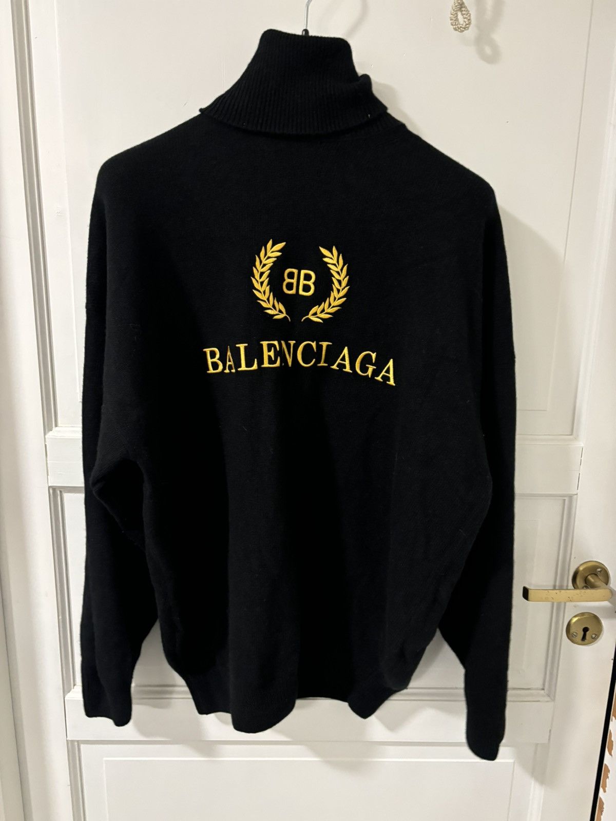 Balenciaga Balenciaga logo sweater Size US S / EU 44-46 / 1 - 1 Thumbnail