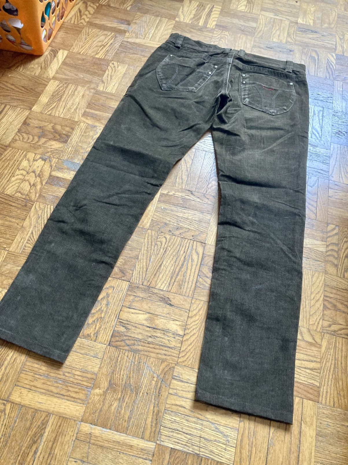 Miss Sixty × Vintage Brown Miss Sixty corduroy straght leg trousers Size 28" / US 6 / IT 42 - 5 Thumbnail
