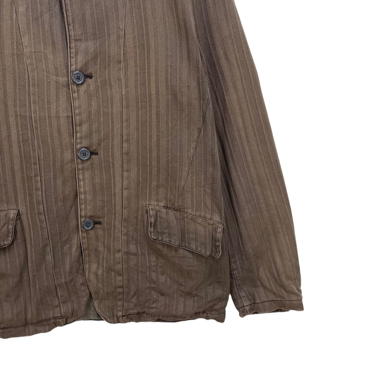 Vintage Vintage Woolrich Stripe Faded Jacket Size US M / EU 48-50 / 2 - 9 Thumbnail