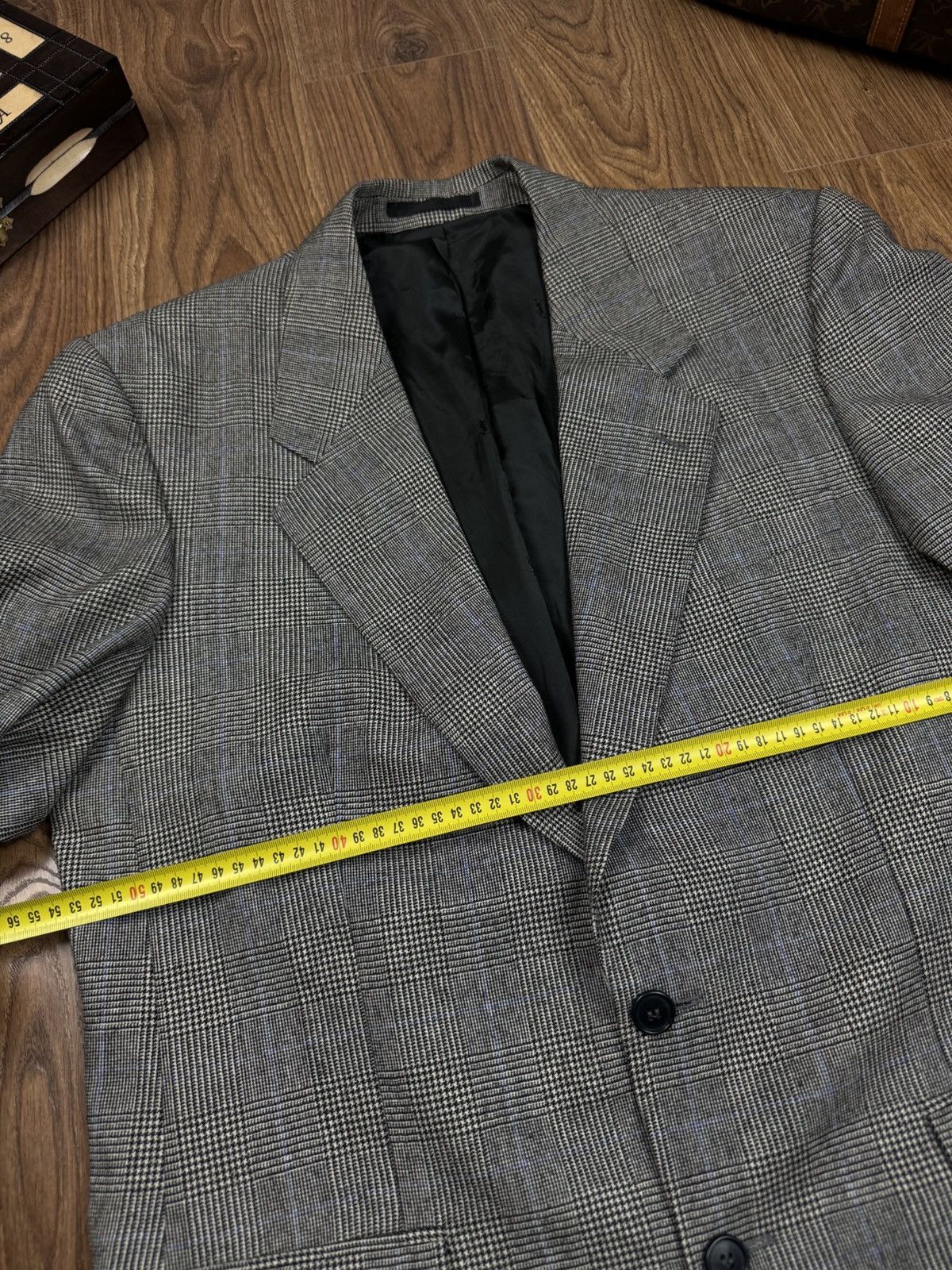 Yves Saint Laurent Vintage wool blazer Yves Saint Laurent original luxury item Size 48R - 3 Thumbnail