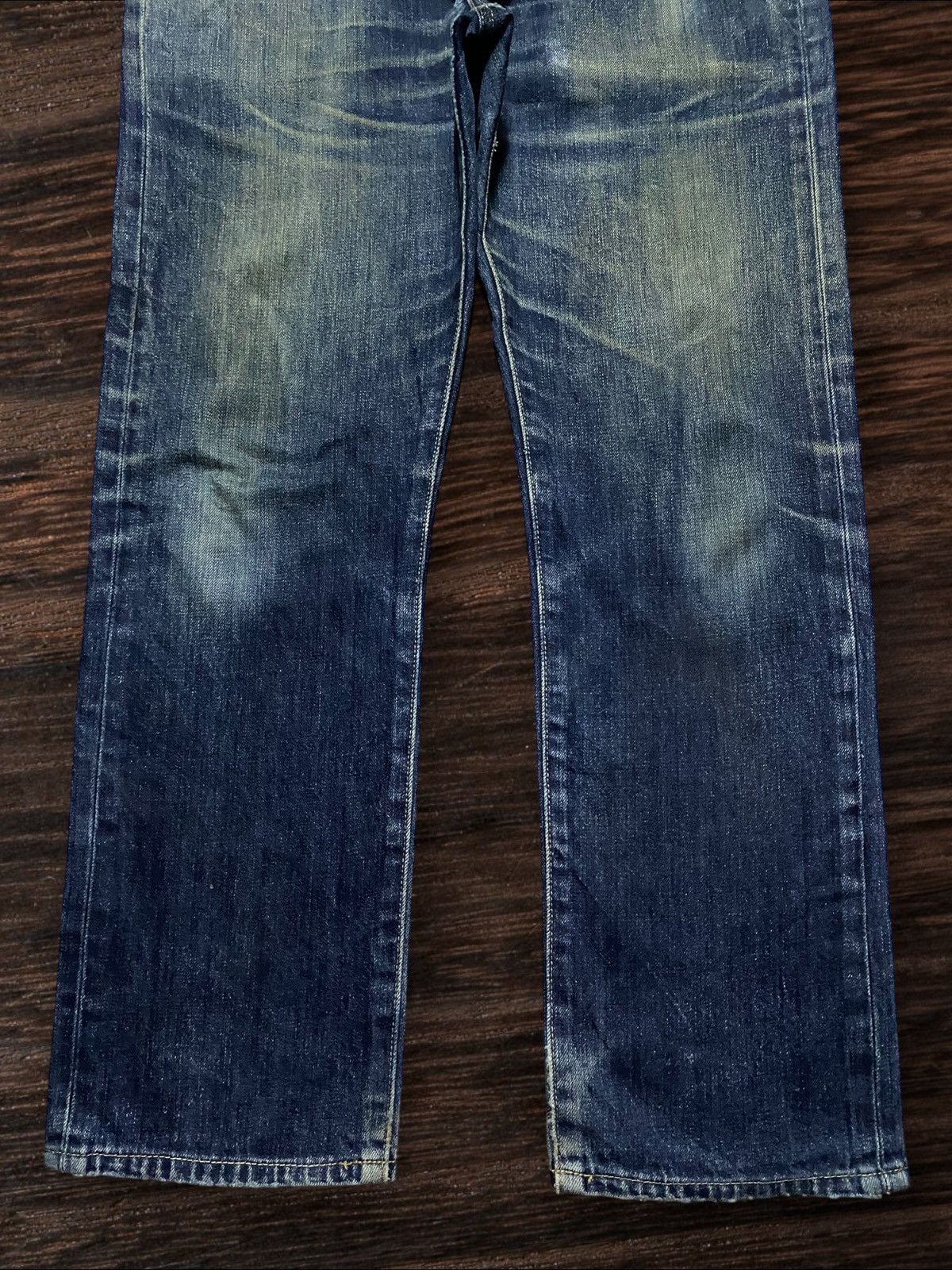 Levi's Vintage Levis 501 Mud Wash Distressed Full Button Loose Jean Size US 32 / EU 48 - 5 Thumbnail