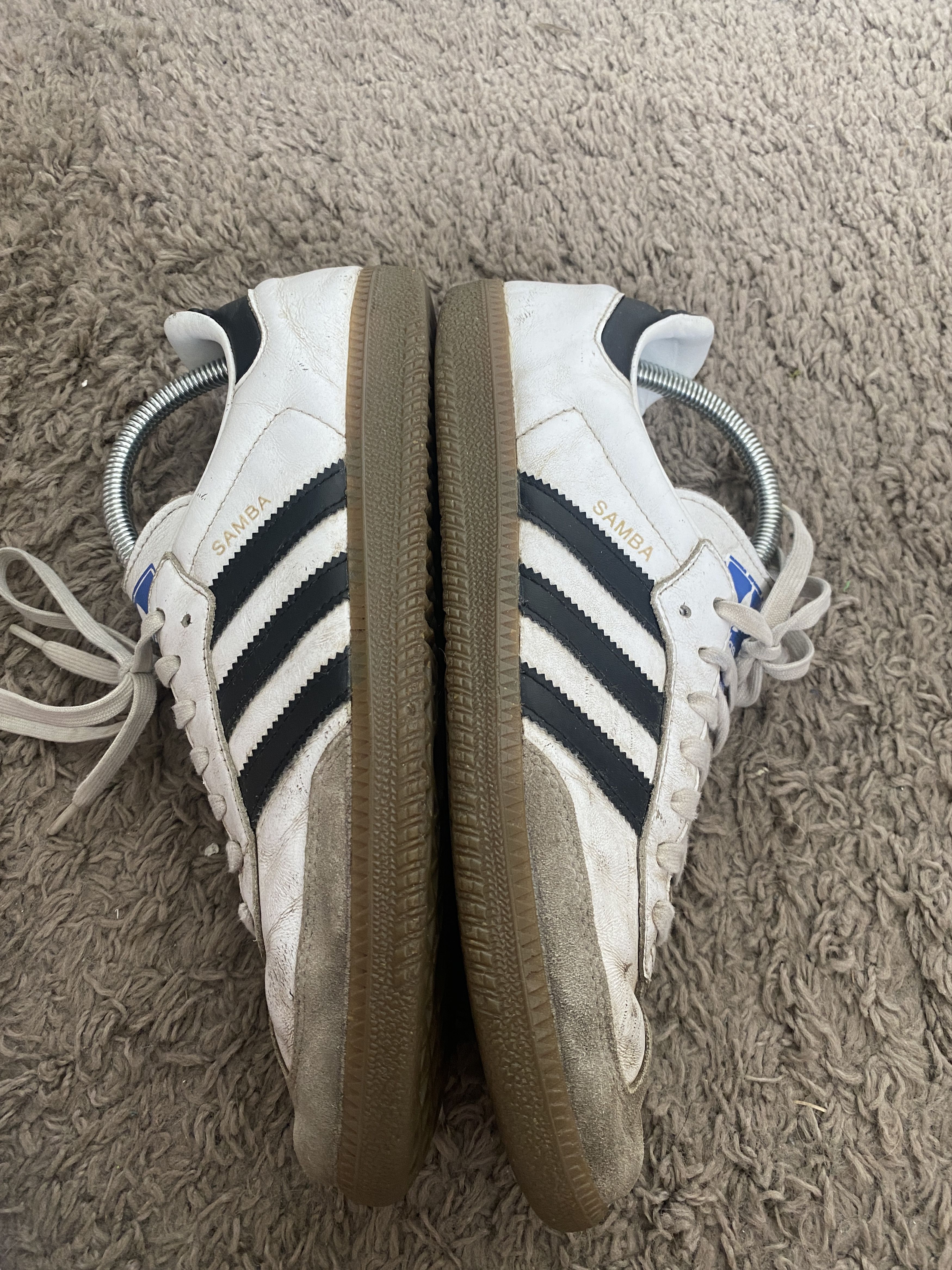 Adidas Adidas Samba OG Cloud White sneakers shoes Size US 9 / EU 42 - 8 Thumbnail