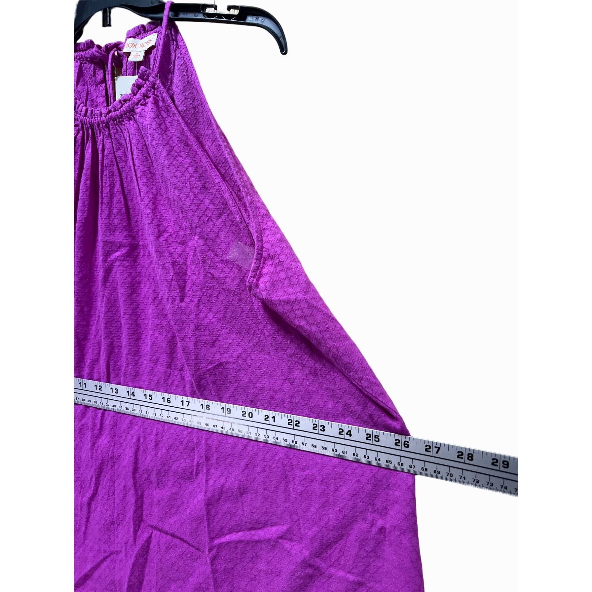 Other Knox Rose - Women's Woven Halter Tank Top - Purple - Extra L Size XL / US 12-14 / IT 48-50 - 5 Thumbnail