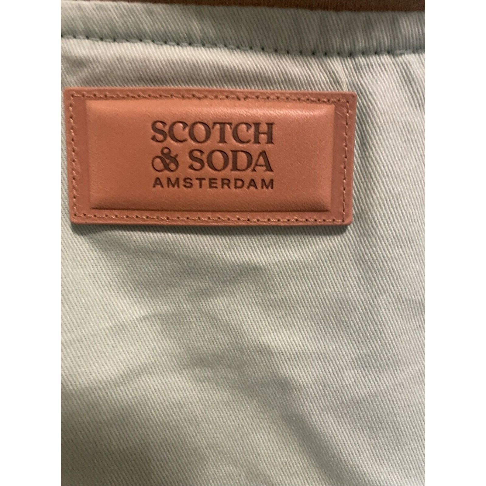 Scotch & Soda Scotch & Soda Mens Size XL Reversible Purple All Over Print Size US XL / EU 56 / 4 - 15 Thumbnail