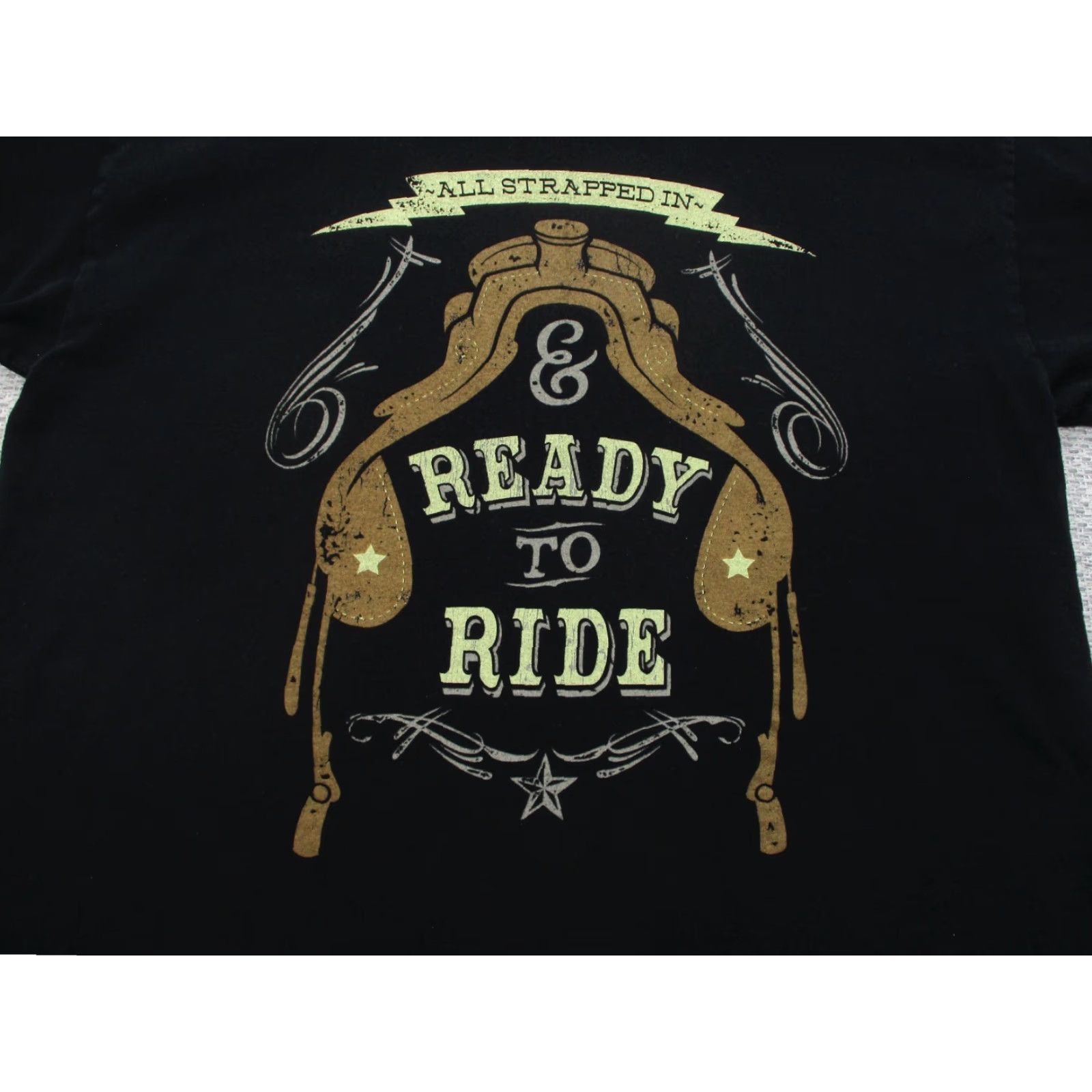 Cody James Cody James Tee Shirt Mens Large All Strapped In & Ready To Ride Graphic Size US L / EU 52-54 / 3 - 4 Thumbnail