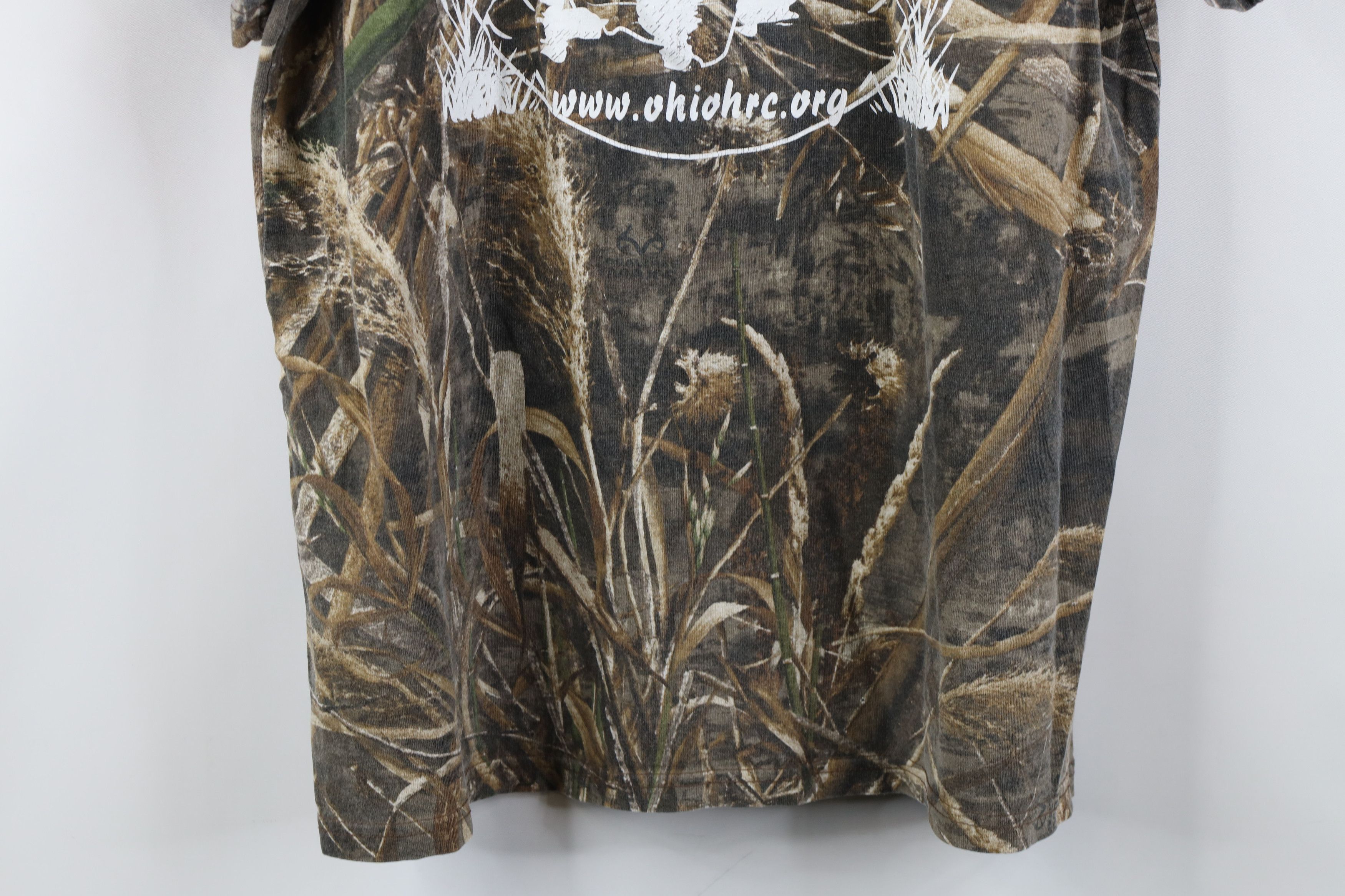 Russell Athletic Vintage Y2K Russell Athletic Camouflage Short Sleeve T-Shirt Size US L / EU 52-54 / 3 - 11 Thumbnail