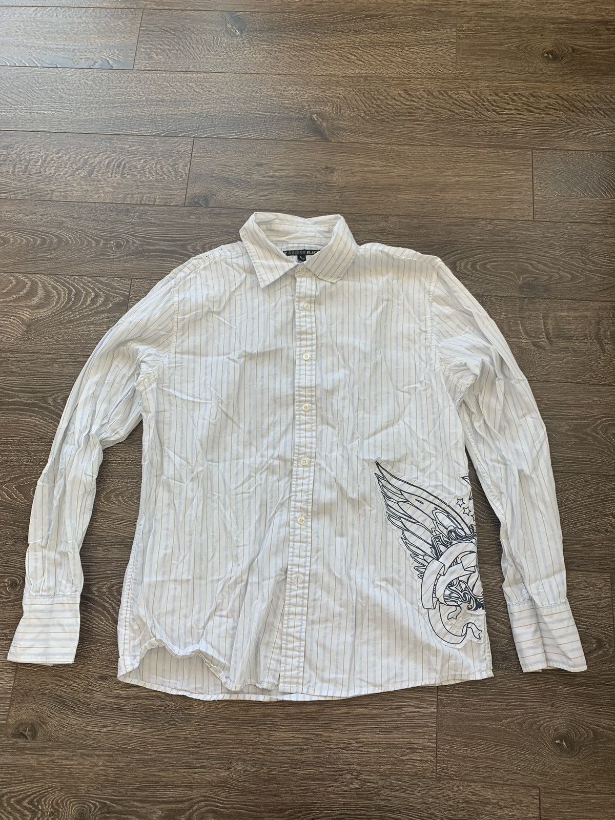 Carbon Black Carbon Black Long Sleeve Button Down Size US L / EU 52-54 / 3 - 1 Thumbnail