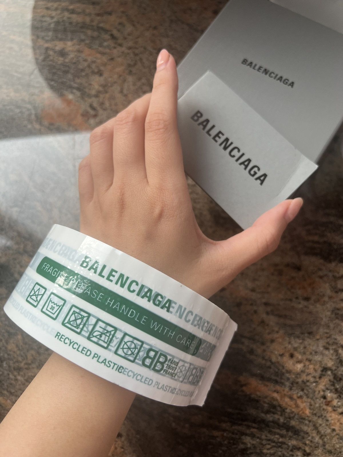 🔥 🔥 Limited Balenciaga Objects Tape Bracelet