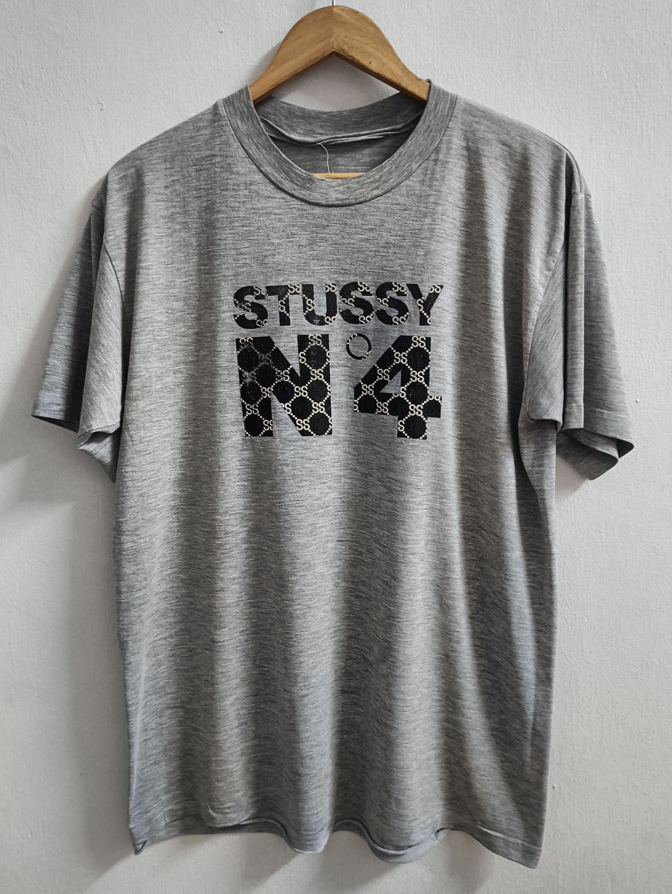 Stussy × Vintage 🔥🔥 Rare Distressed Vintage 90s Stussy Tee Size US L / EU 52-54 / 3 - 1 Thumbnail