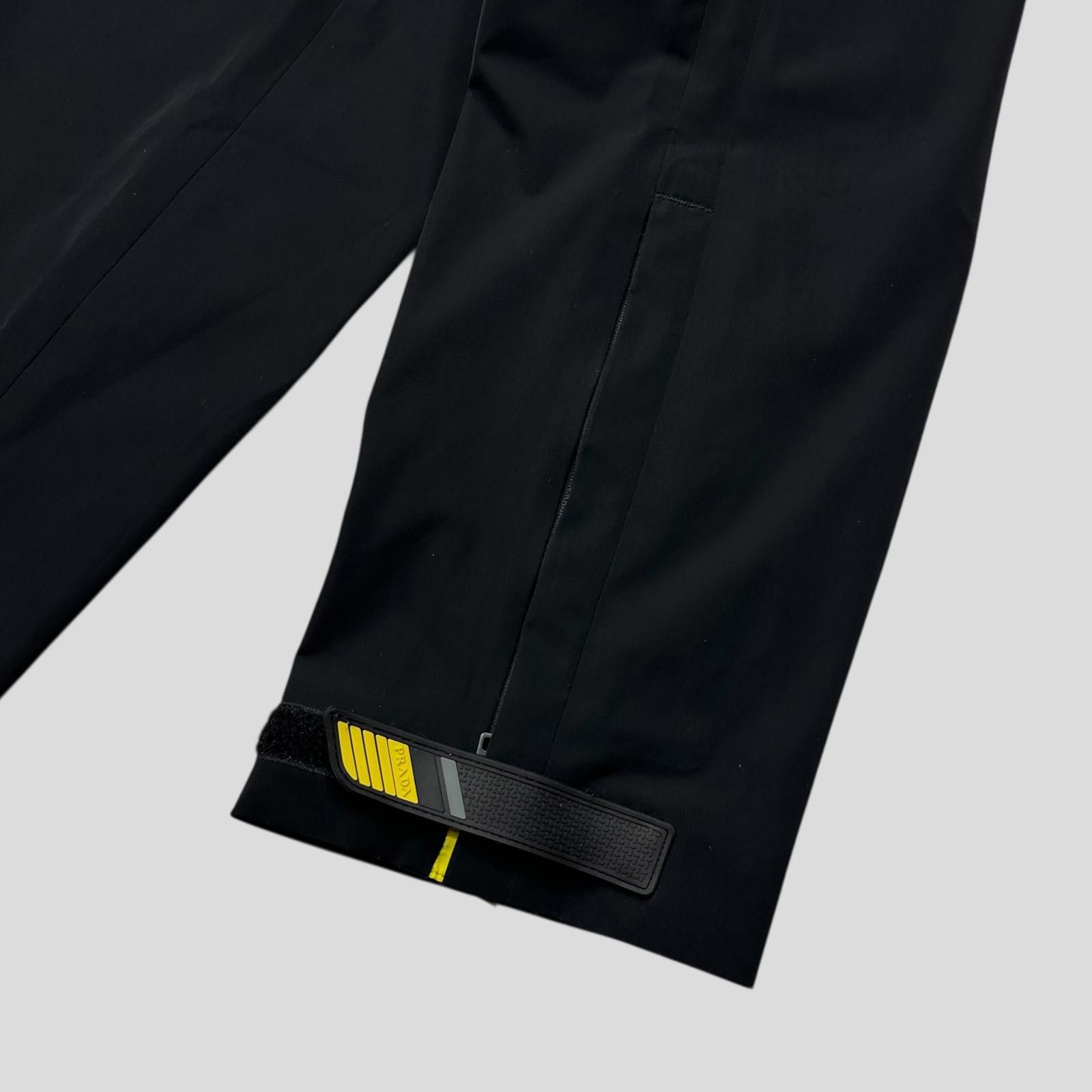Prada Prada 2017 Race Logo Strap Gabardine Nylon Trousers - IT50 L Size US 34 / EU 50 - 2 Thumbnail
