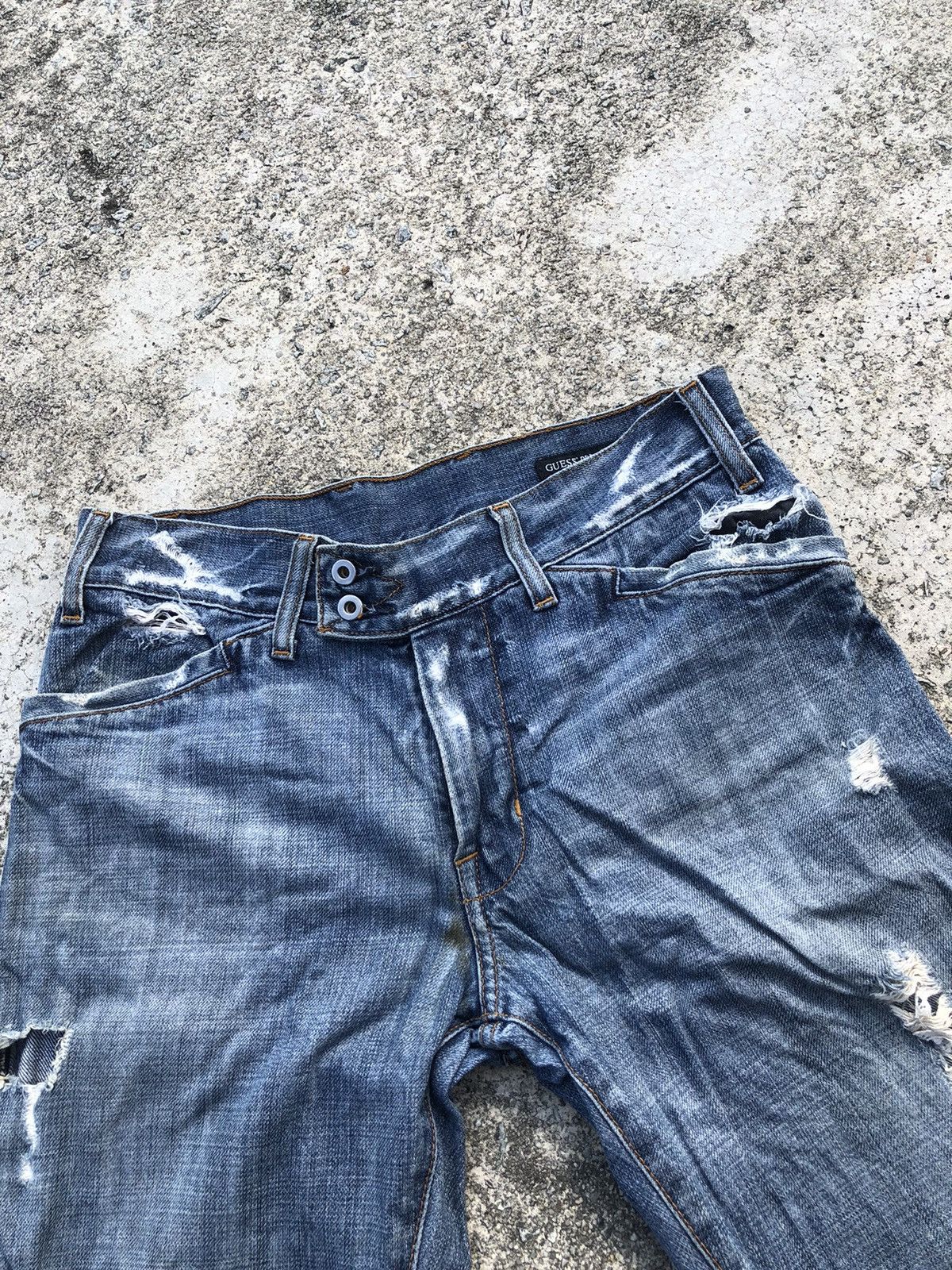 Guess × Vintage Guess Premium Jeans Size US 31 - 4 Thumbnail