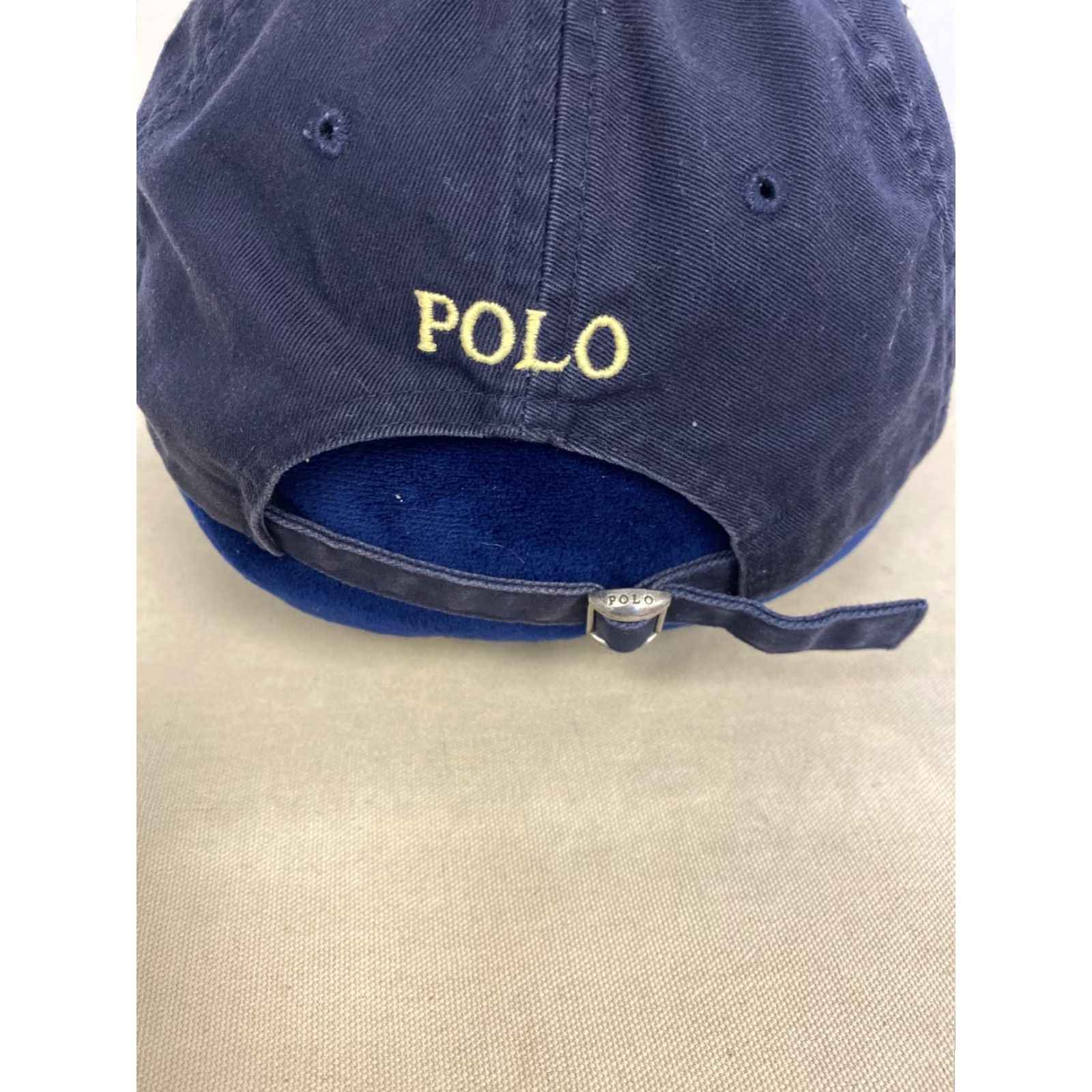 Polo Ralph Lauren VINTAGE Polo Ralph Lauren Adjustable Baseball Cap Unisex One Size Navy Blue Size US M / EU 48-50 / 2 - 4 Thumbnail