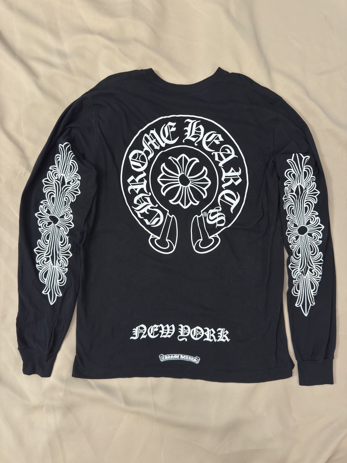 Chrome Hearts Chrome hearts long sleeve baseball shirt