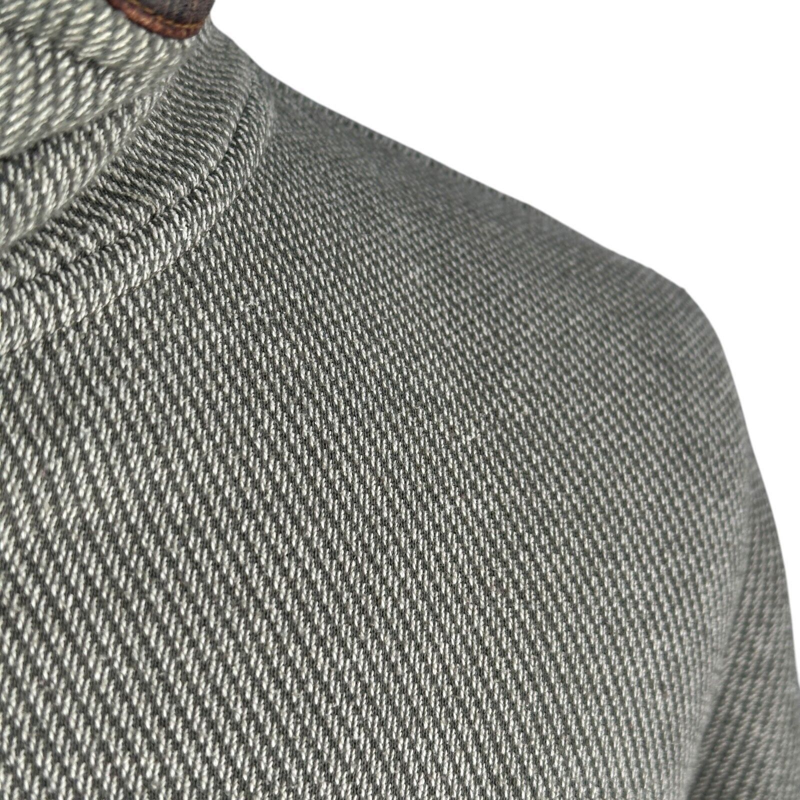 Orvis Orvis 1/4 Zip Sweatshirt Mens 2XL XXL Olive Green Leather Size US XXL / EU 58 / 5 - 2 Thumbnail