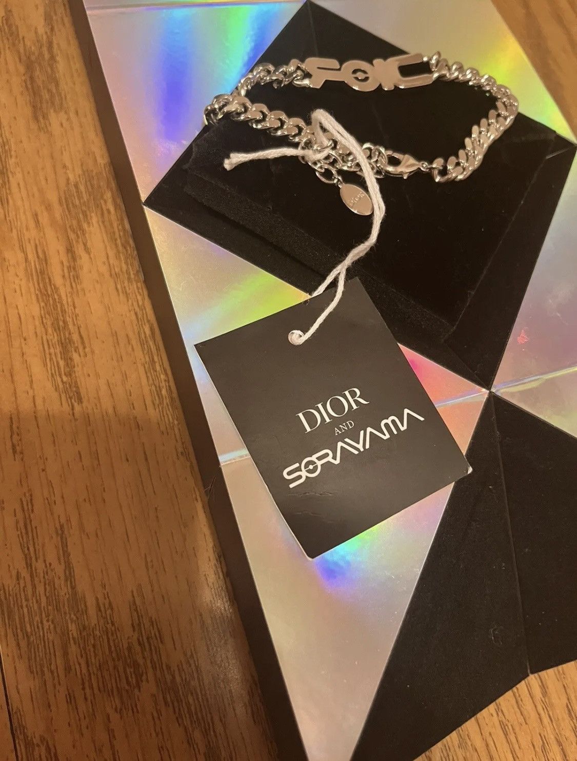 Dior Dior X Soryama Brass Logo Bracelet Size ONE SIZE - 5 Thumbnail