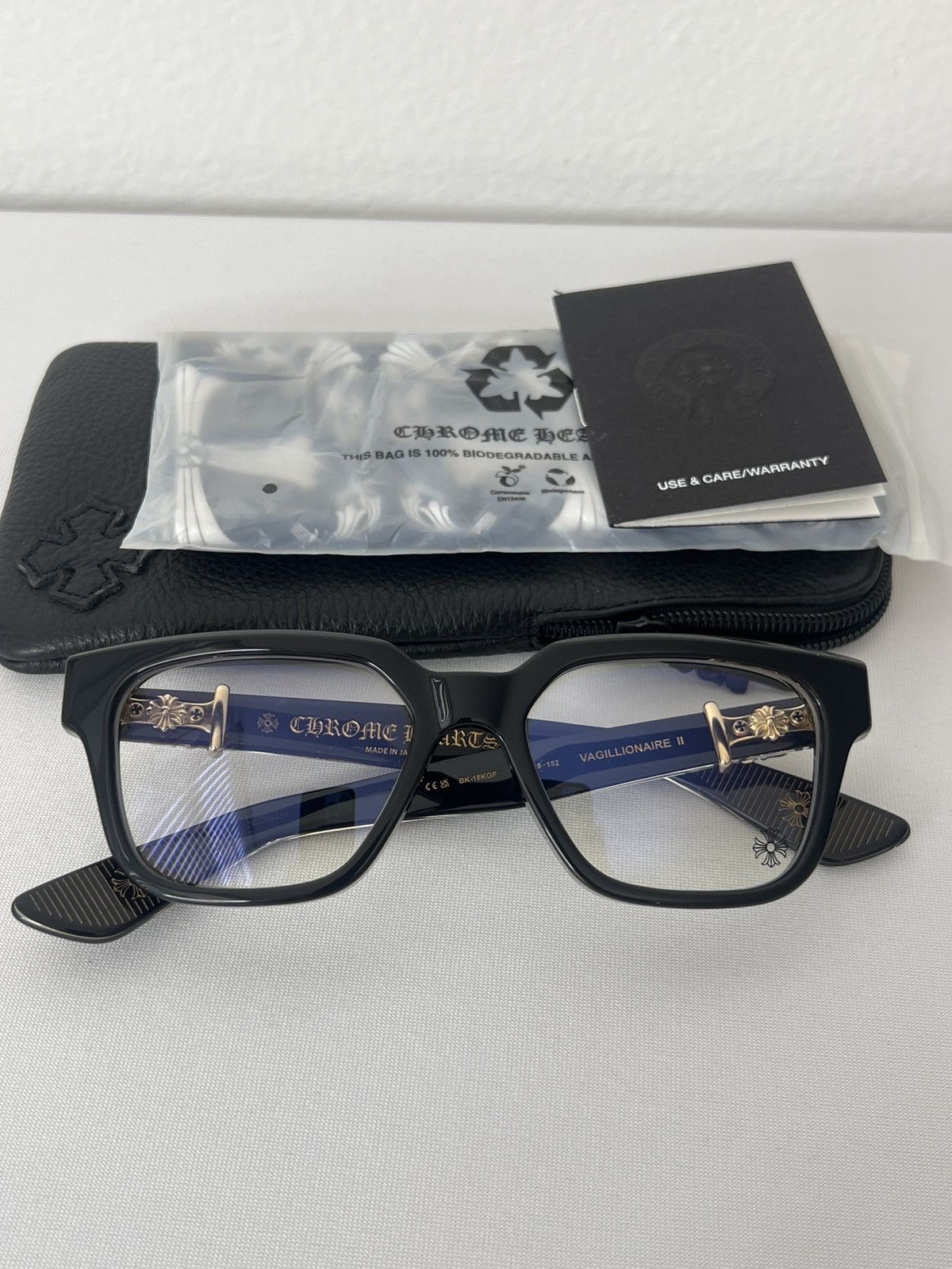 Chrome Hearts Chrome Hearts Asstraordinaire Black 18KGP FW23