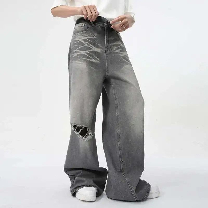 Denime × Jean Casual Straight Wide Leg Denim Size US 32 / EU 48 - 4 Thumbnail