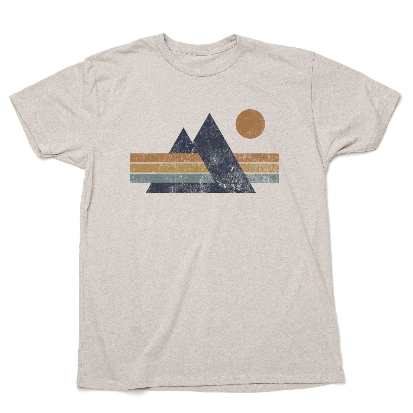 Designer × Vintage Men's Mountain Peak Graphic T-Shirt Size US L / EU 52-54 / 3 - 1 Thumbnail