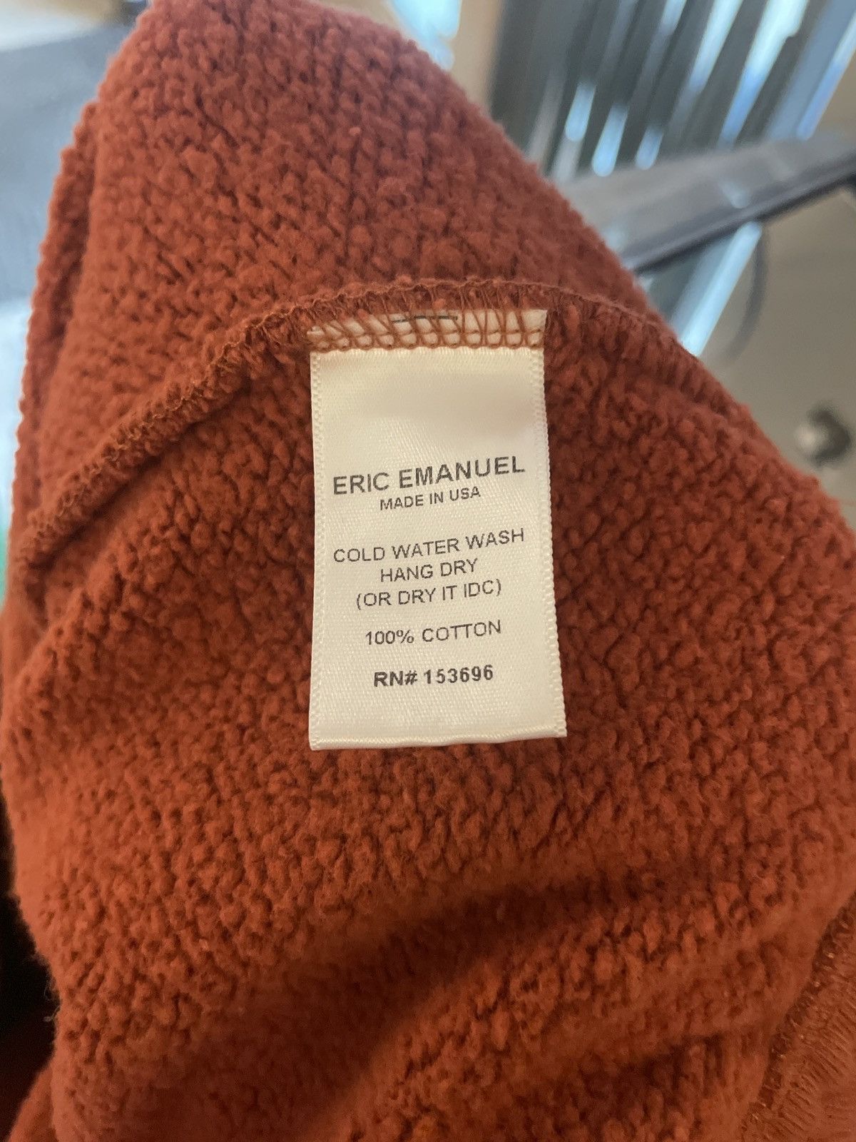 Eric Emanuel Eric Emanuel Rust Sweatpants M Size US 32 / EU 48 - 4 Thumbnail