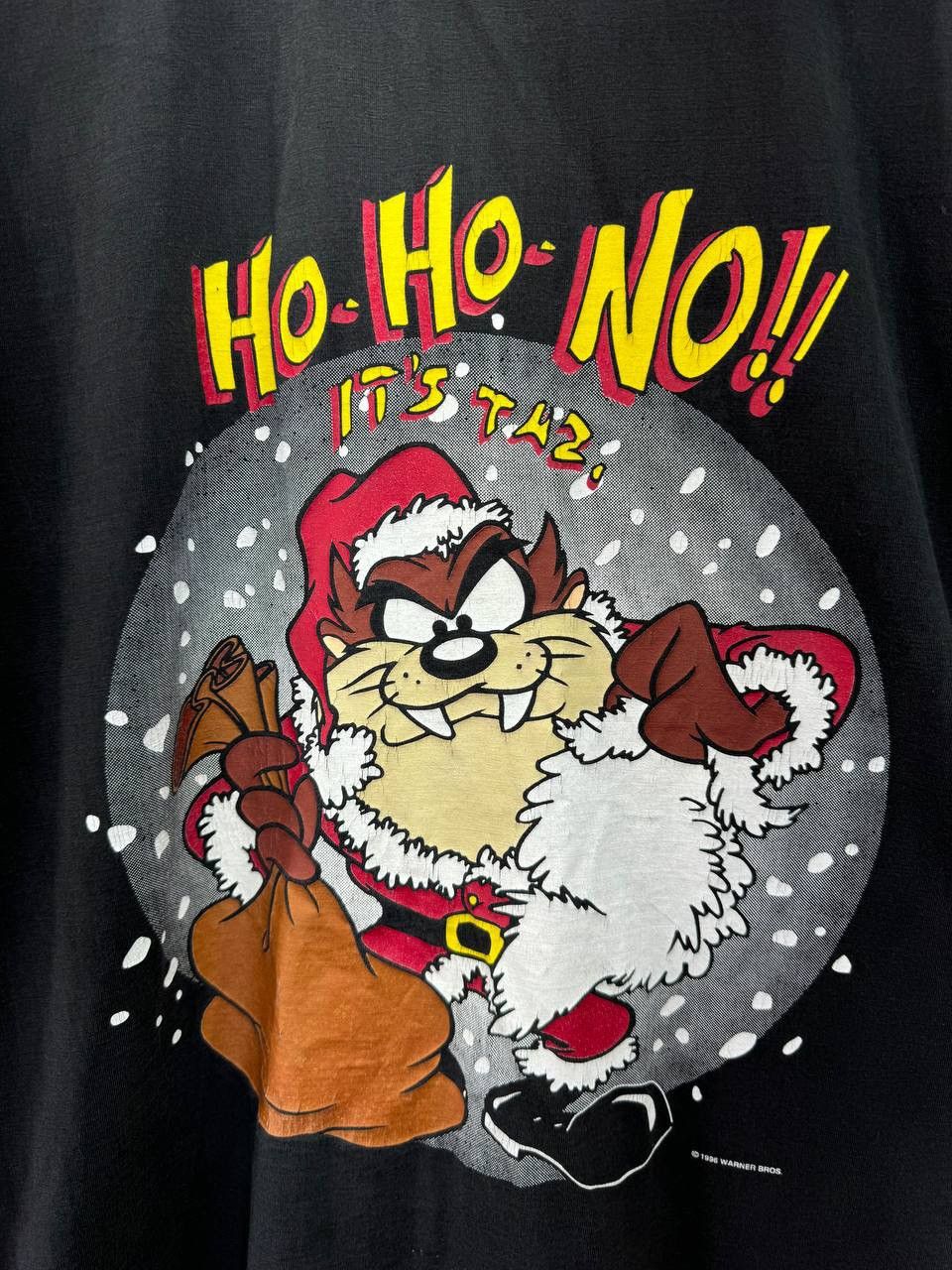 Cartoon Network Vintage Taz 1996 Tax Christmas Warner Bros Looney Tunes Size US L / EU 52-54 / 3 - 3 Thumbnail