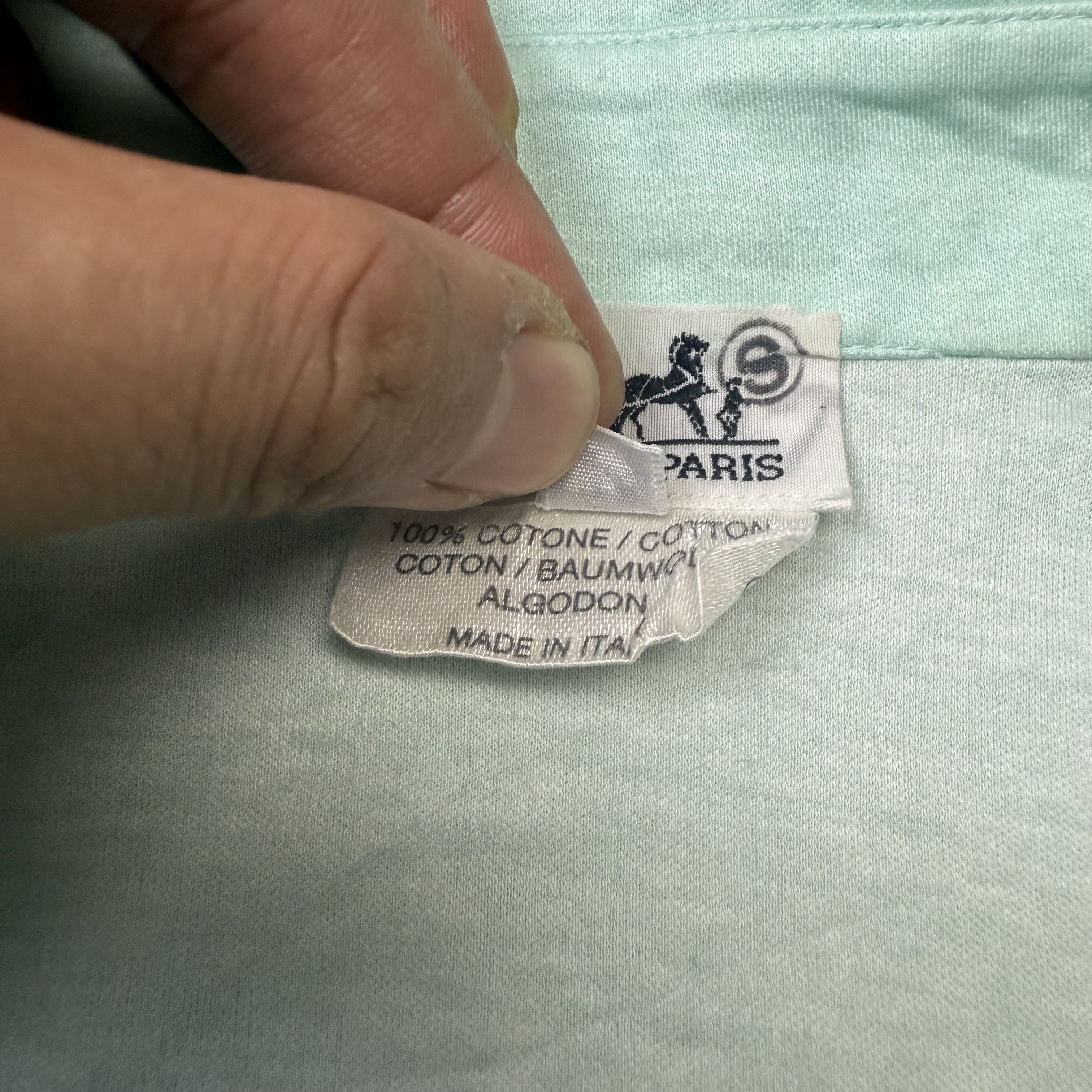 Hermes Vintage 90s Hermes Top Shirt Size M / US 6-8 / IT 42-44 - 6 Thumbnail