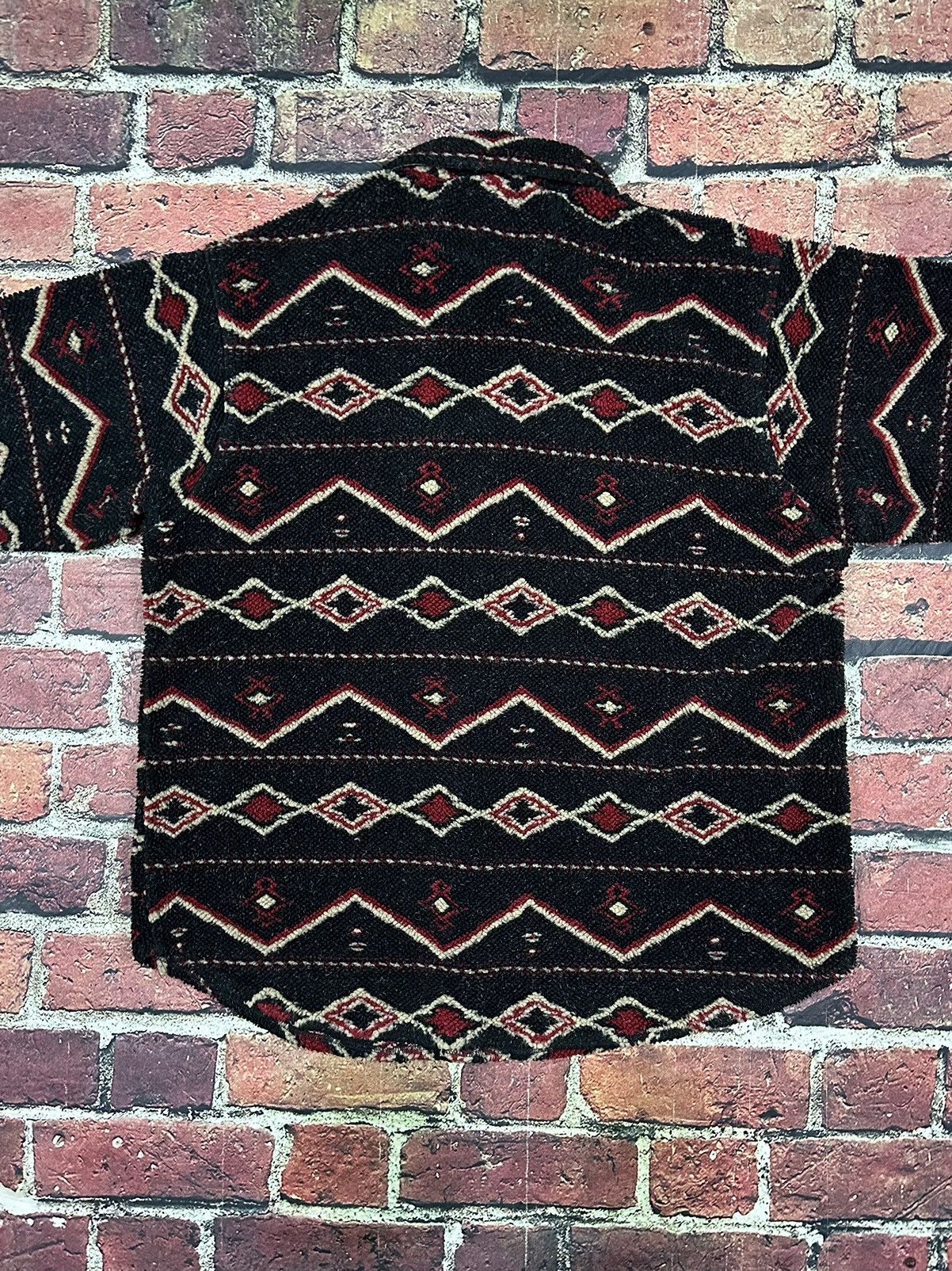 Vintage Tsunami Aztec Fleece Button Up Shirt Shacket Winter Ski Size US L / EU 52-54 / 3 - 4 Thumbnail